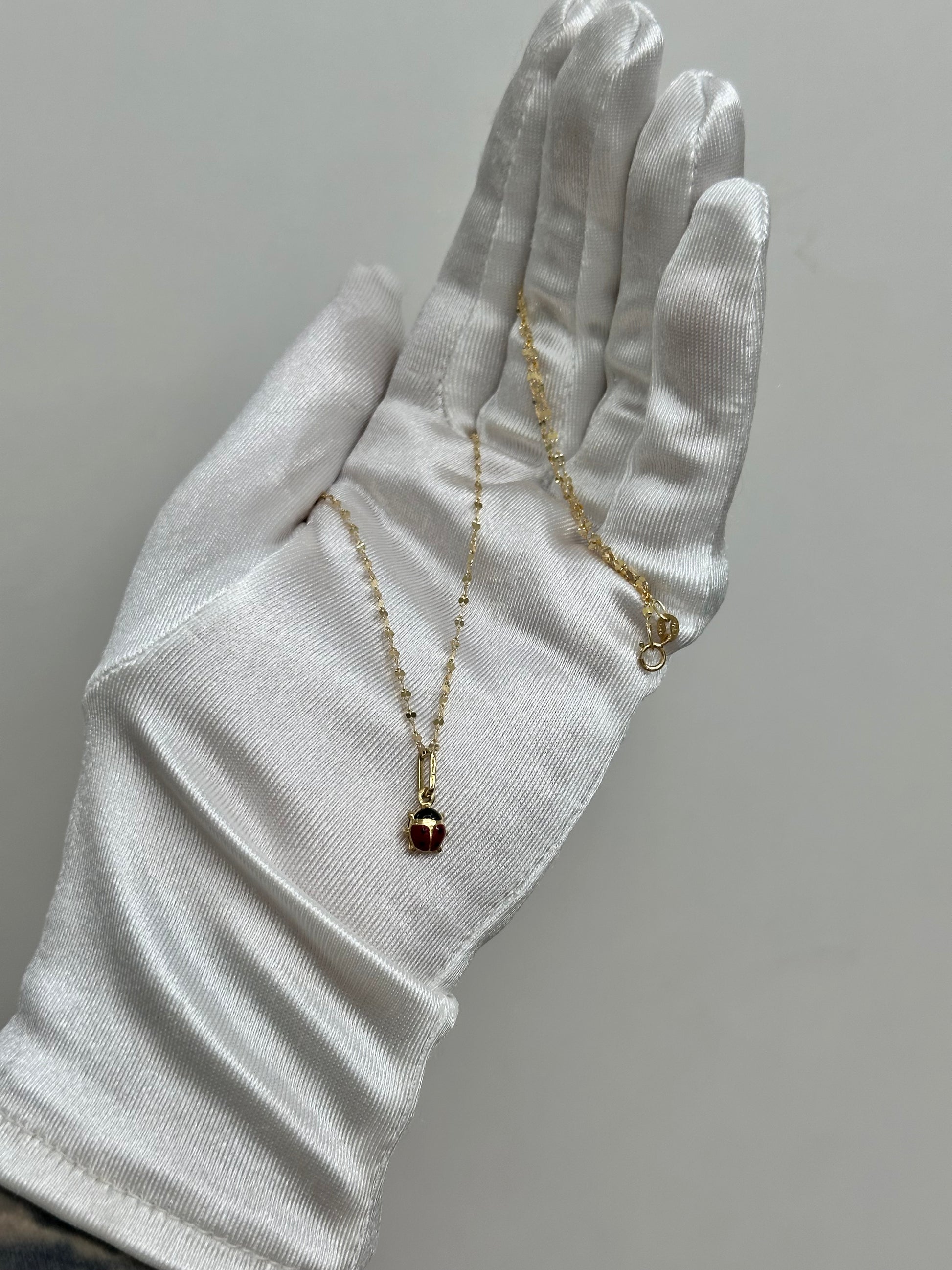 COLLANA COCCINELLA ORO 18KT