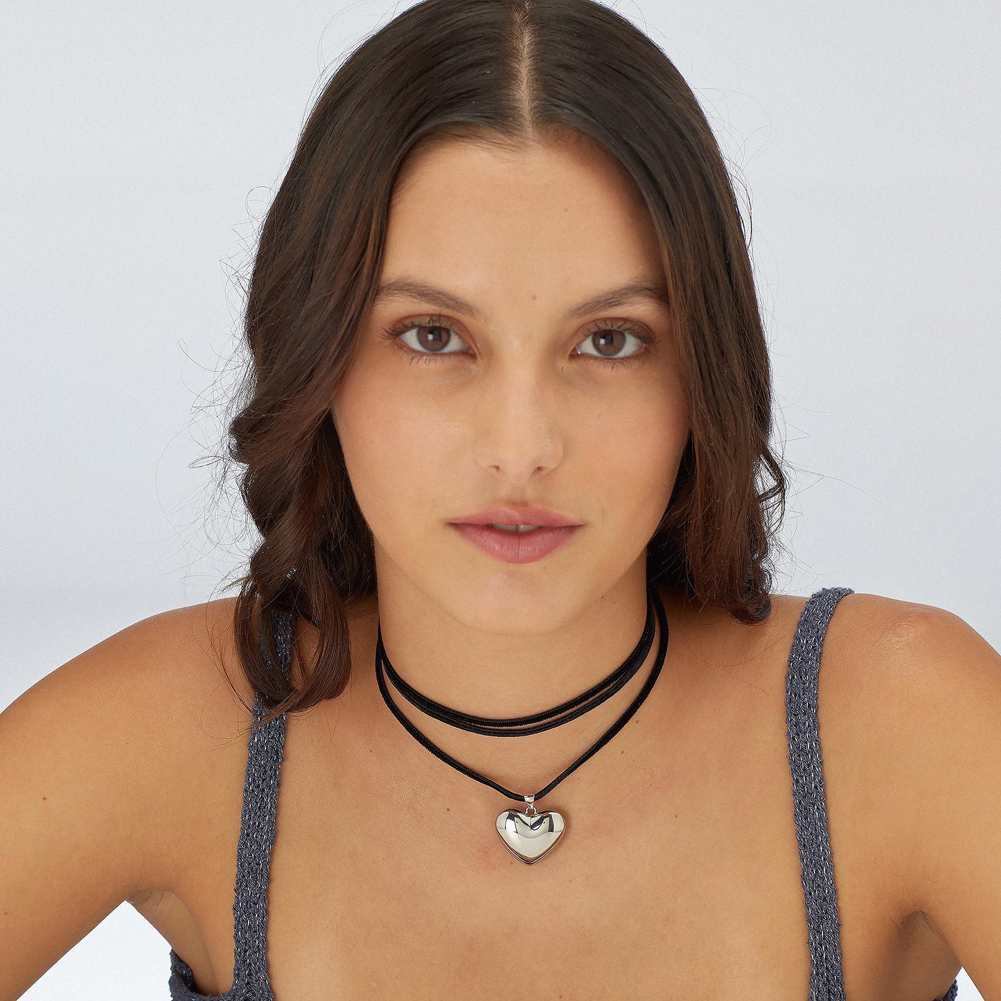 CHOKER SAGAPO CUORE