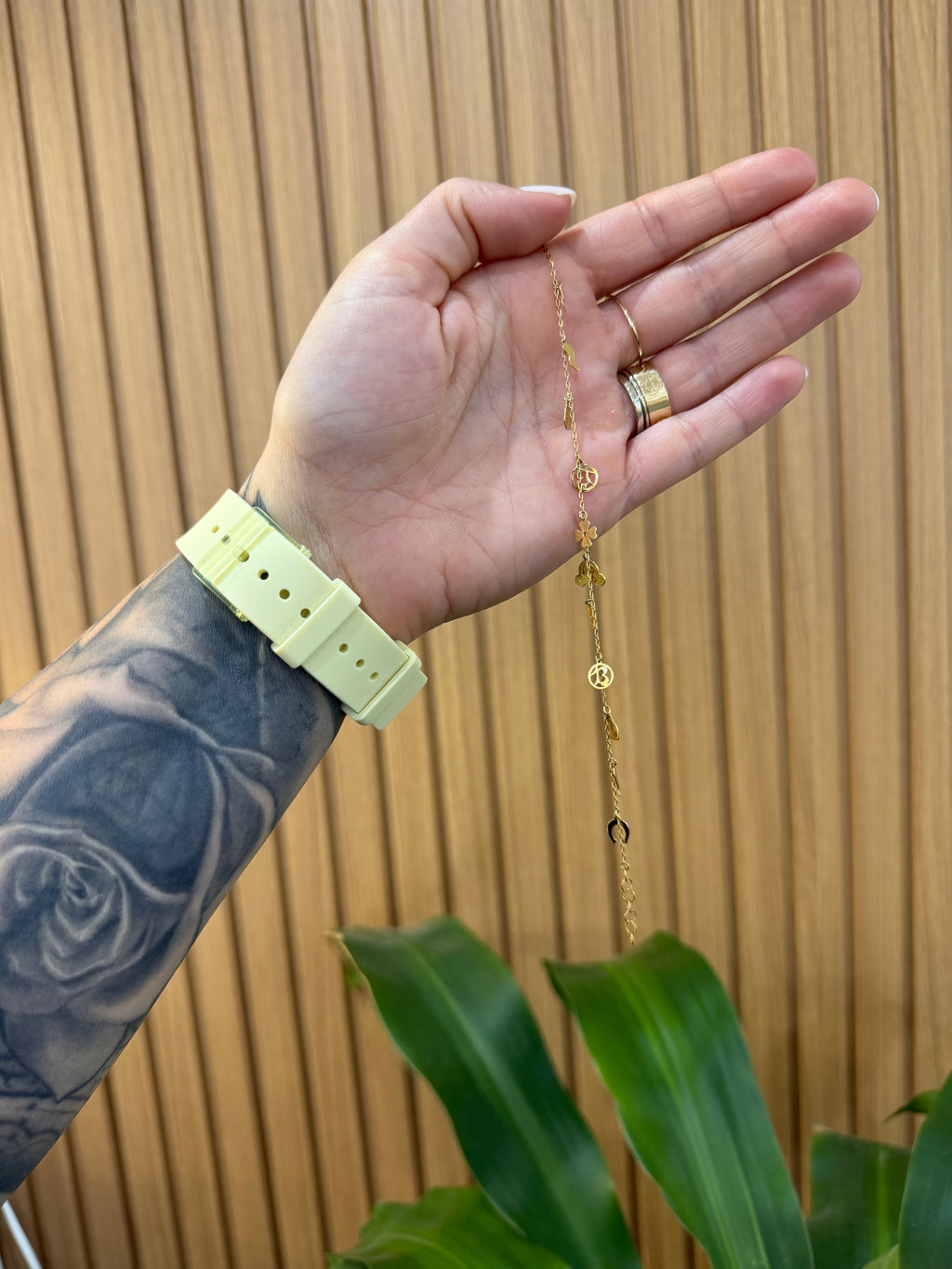 BRACCIALE ORO 18KT CON PENDENTI SCARAMANTICI