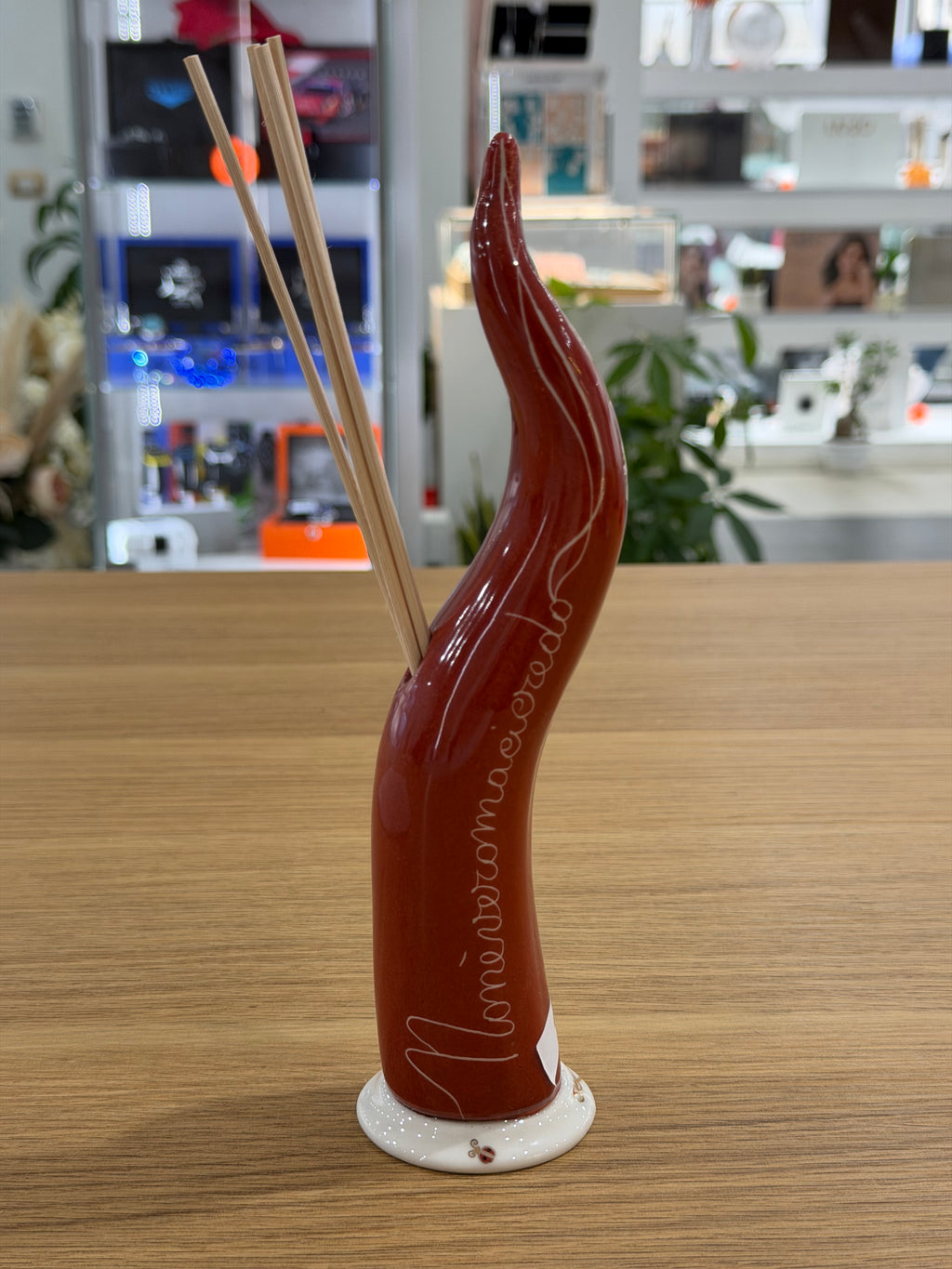 CORNO PROFUMATORE CERAMICA