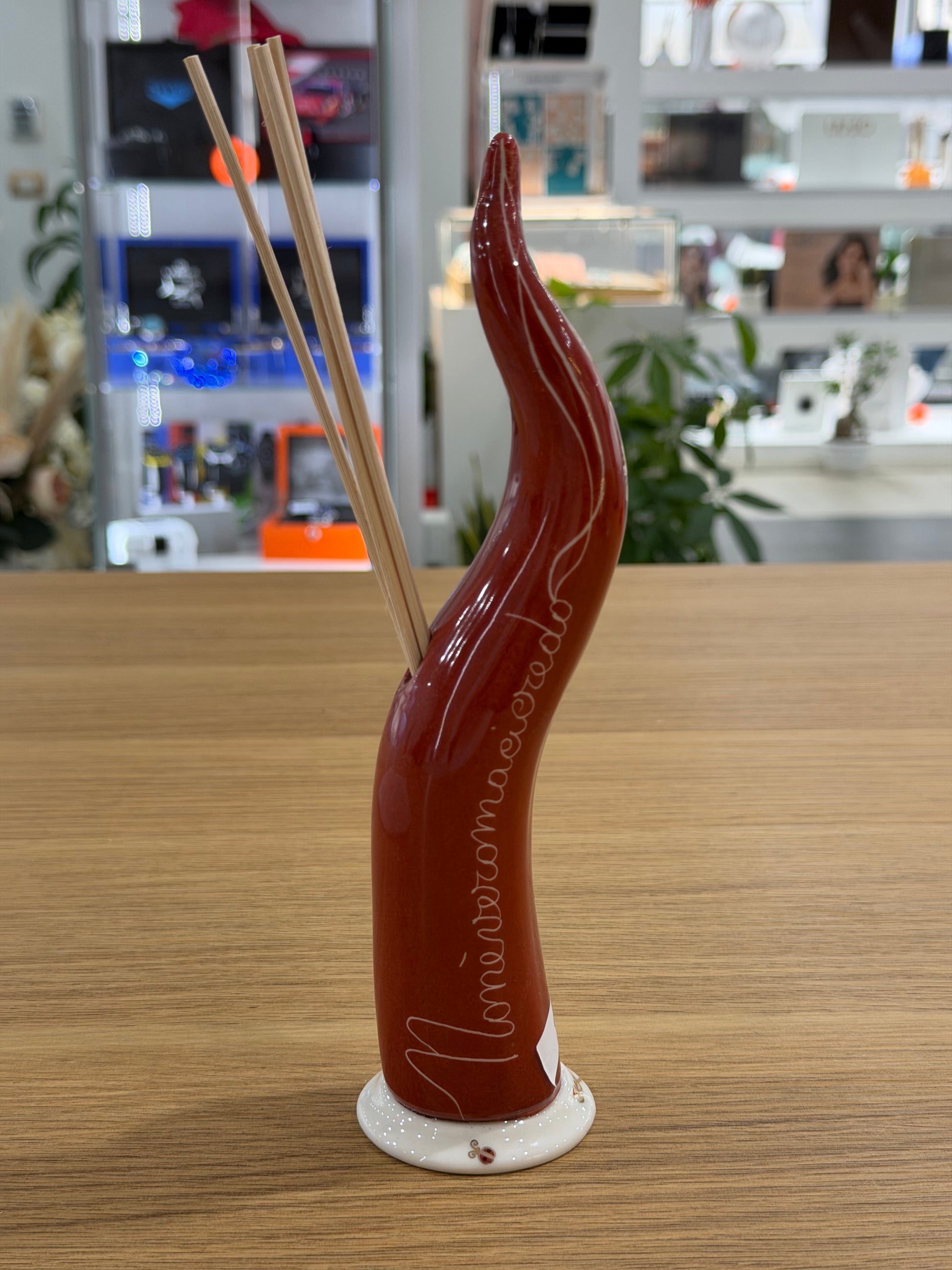CORNO PROFUMATORE CERAMICA