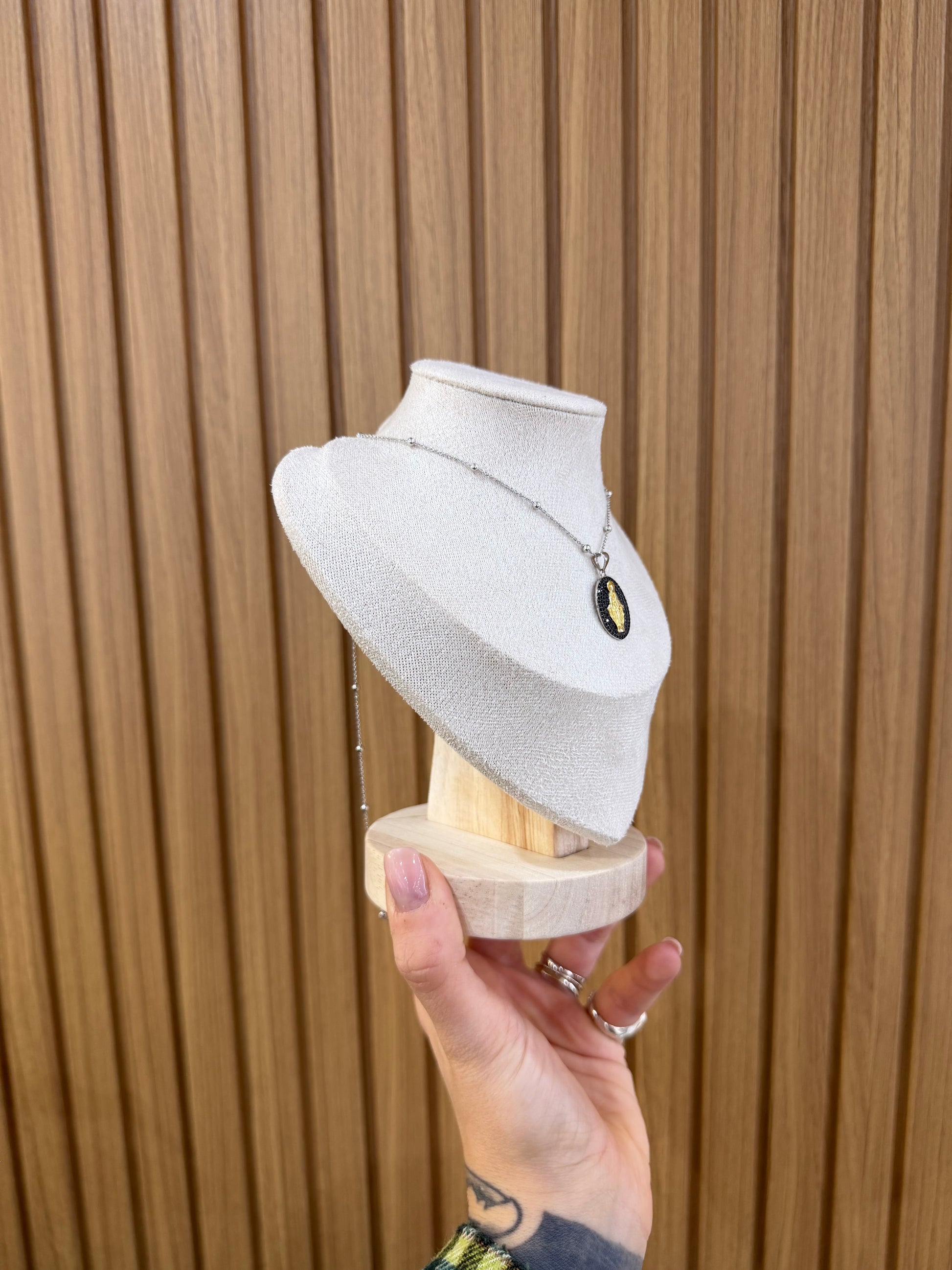 COLLANA MADONNINA MAGIC ARGENTO 925