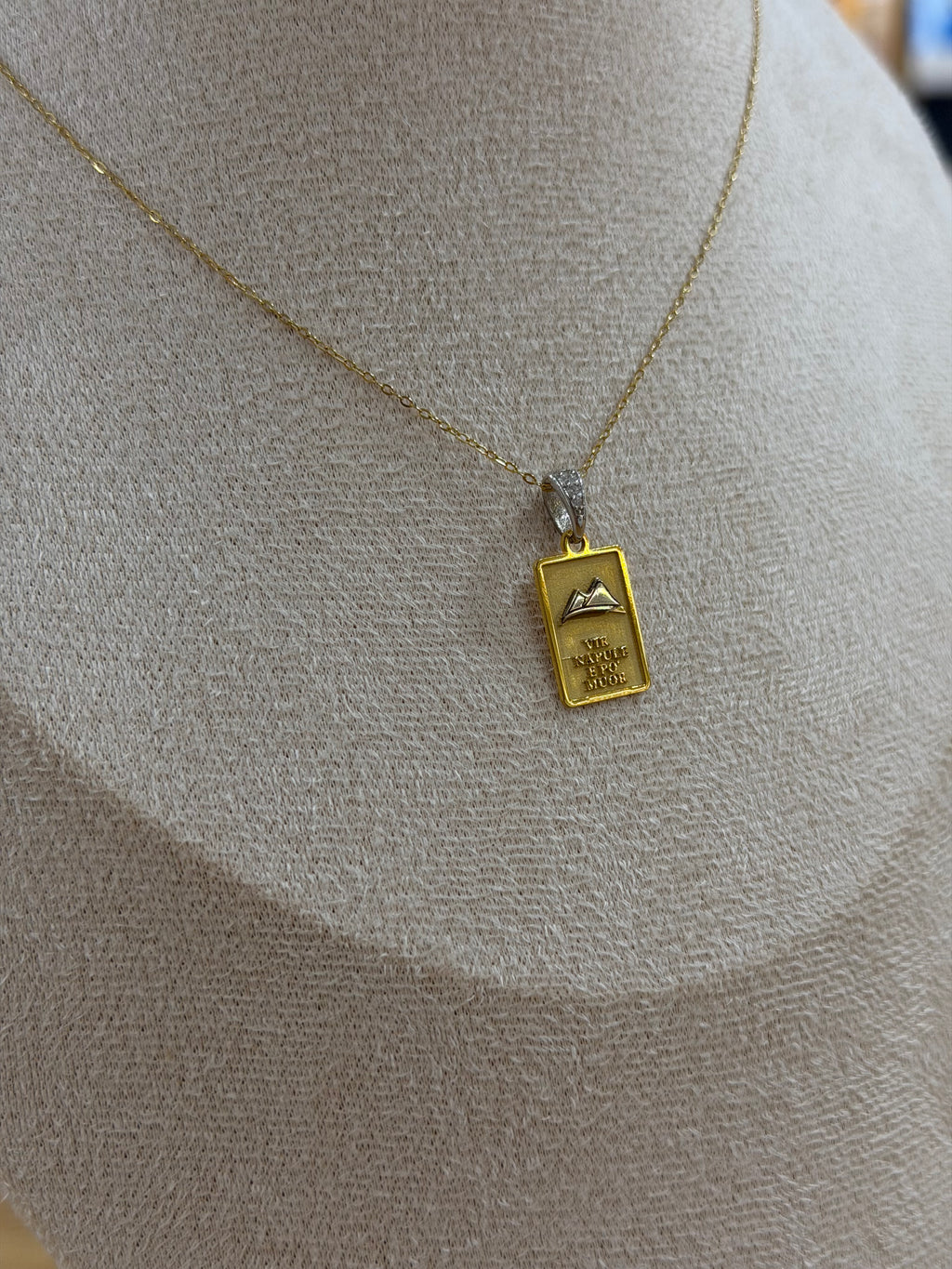 COLLANA MEDAGLIETTA NAPOLI ARGENTO 925
