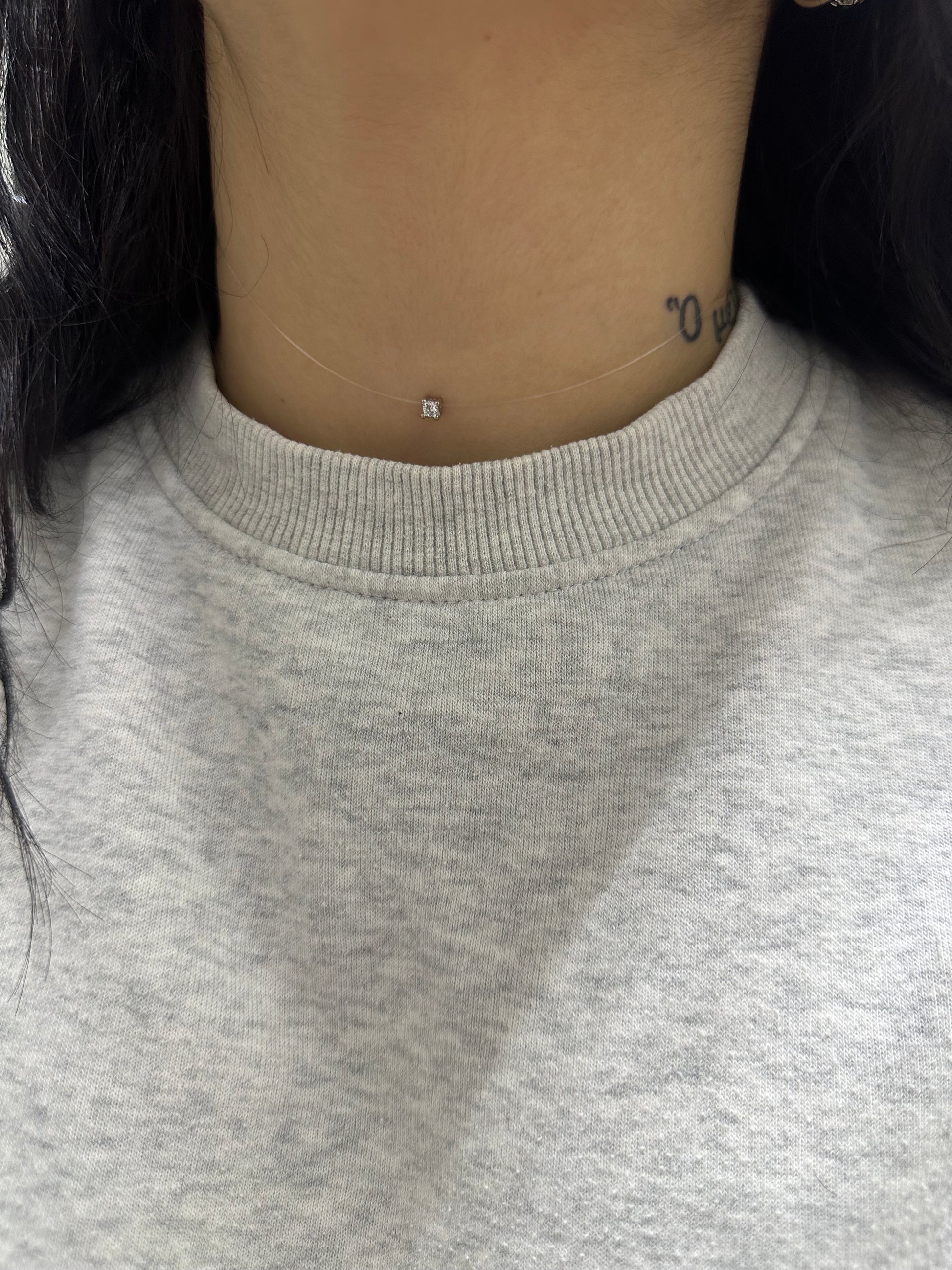 COLLANA PUNTO LUCE INVISIBLE