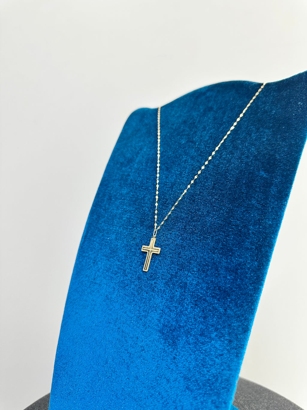 COLLANA CON CROCE ORO 18KT