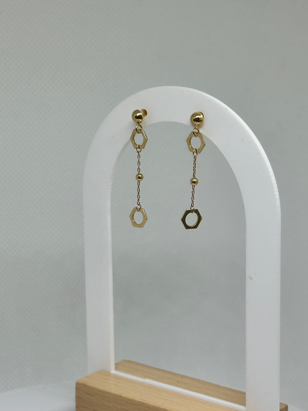 ORECCHINI PENDENTI ORO 18KT