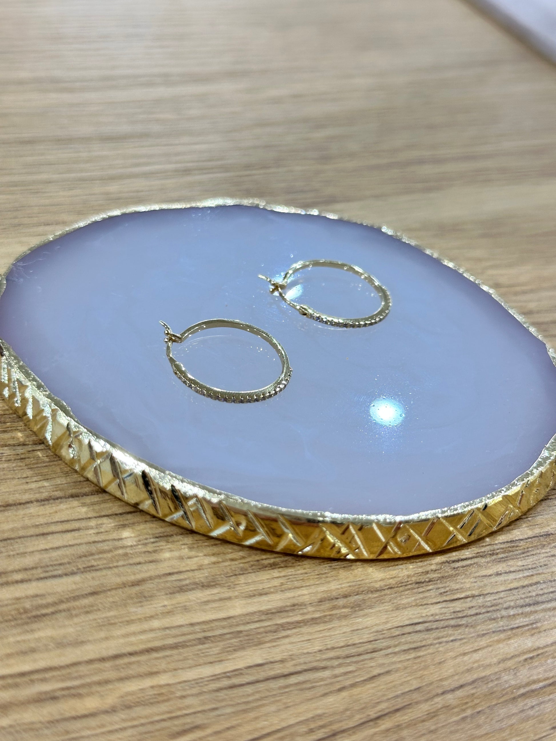 CERCHI IN ORO 18KT ZIRCONATI
