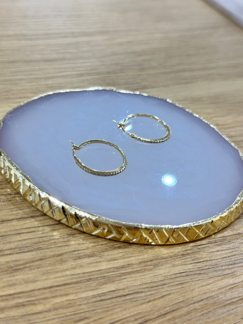 CERCHI IN ORO 18KT ZIRCONATI