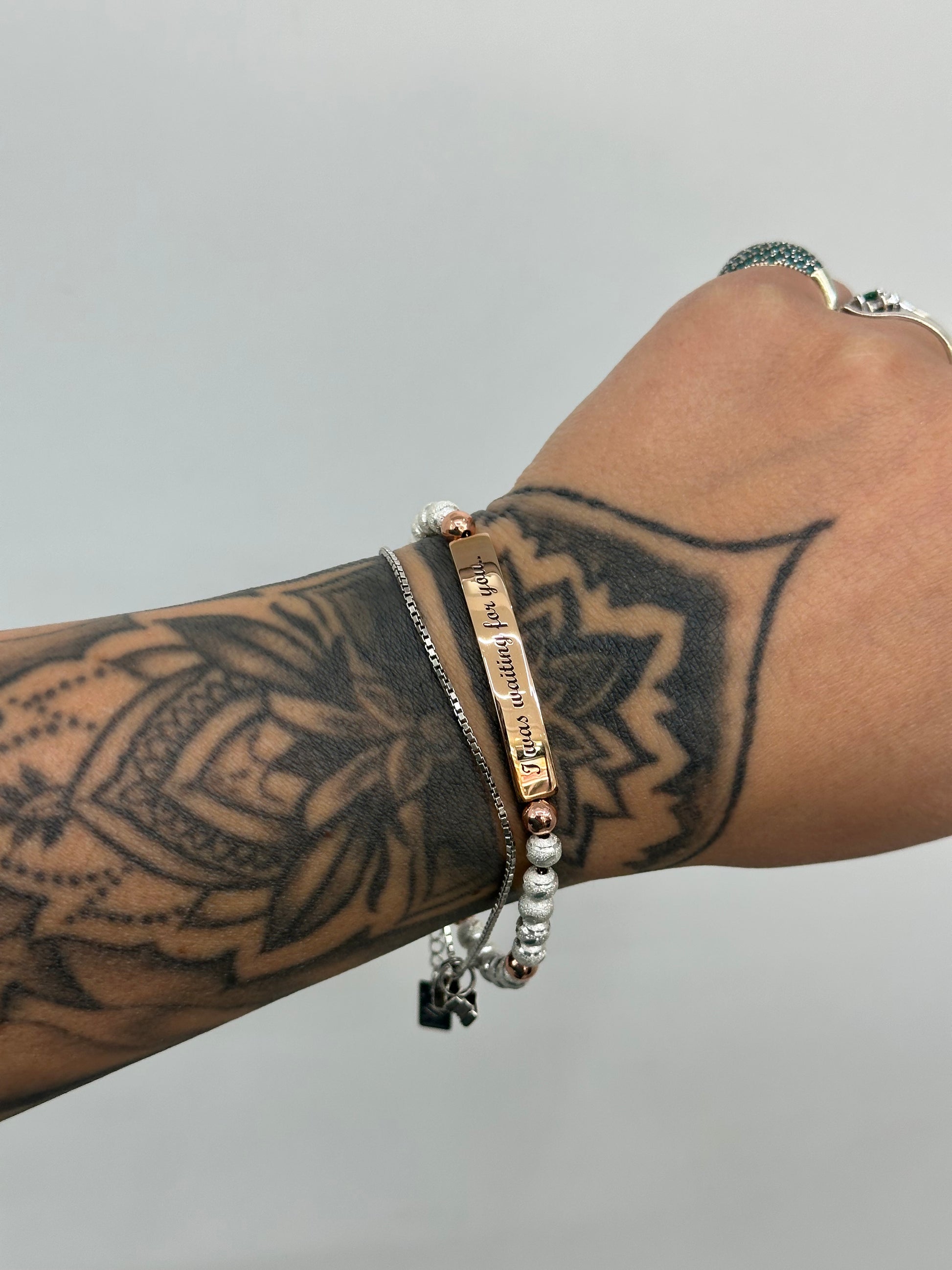 BRACCIALE DEDICATION I WAS WAITING FOR YOU