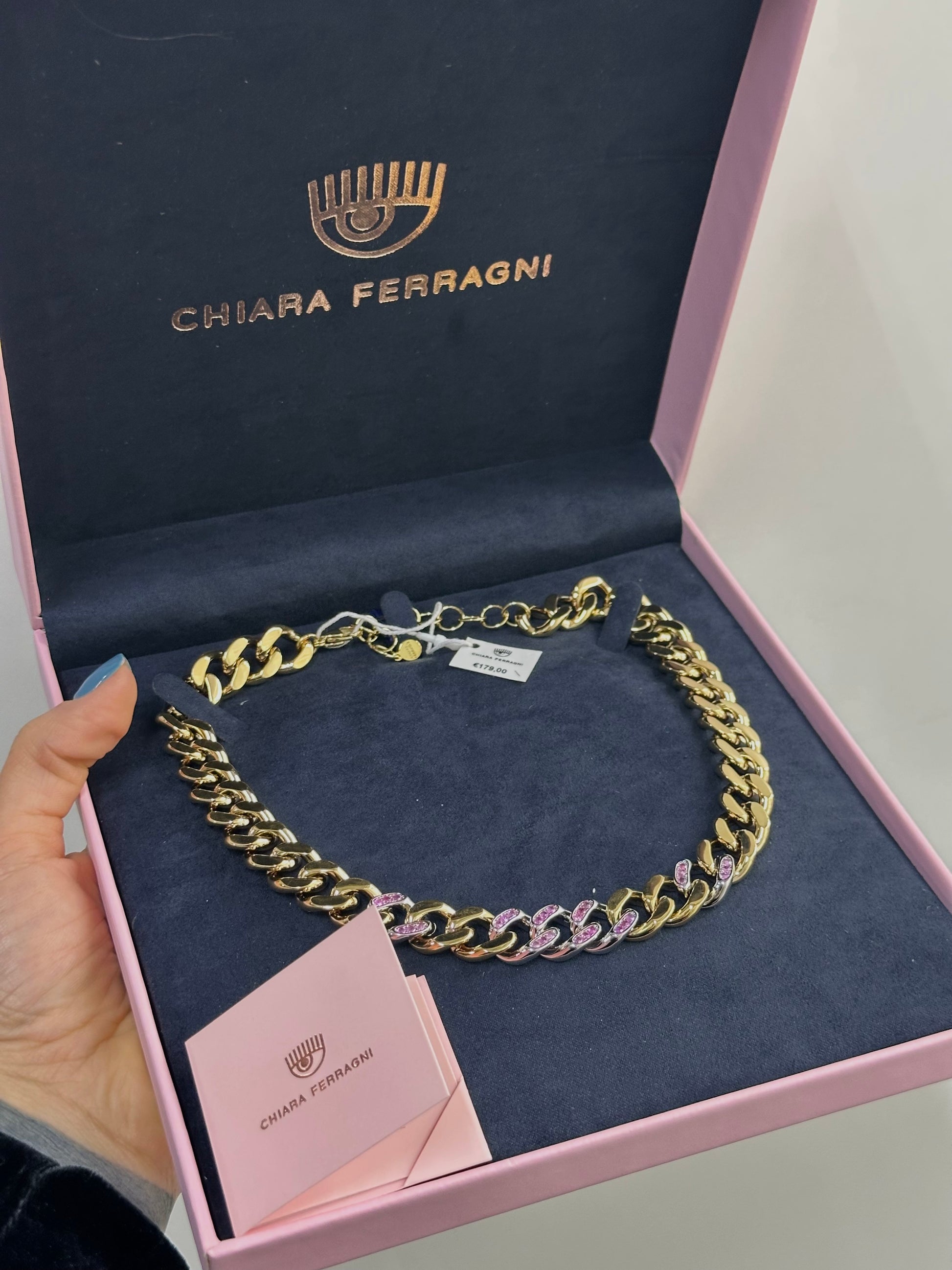 COLLANA GRUMETTA PINK CHIARA FERRAGNI COLLECTION