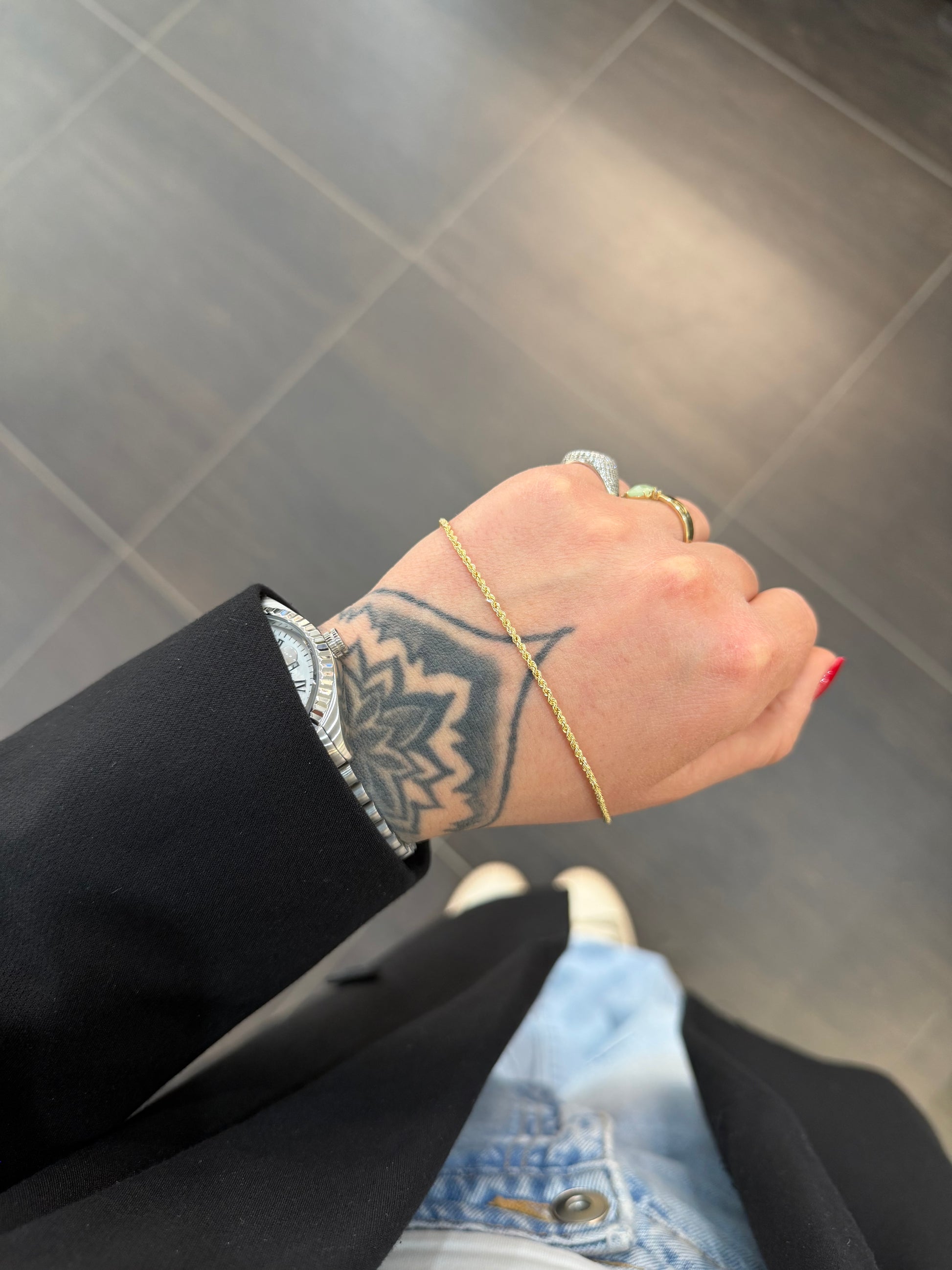 BRACCIALE LASER ORO 18KT