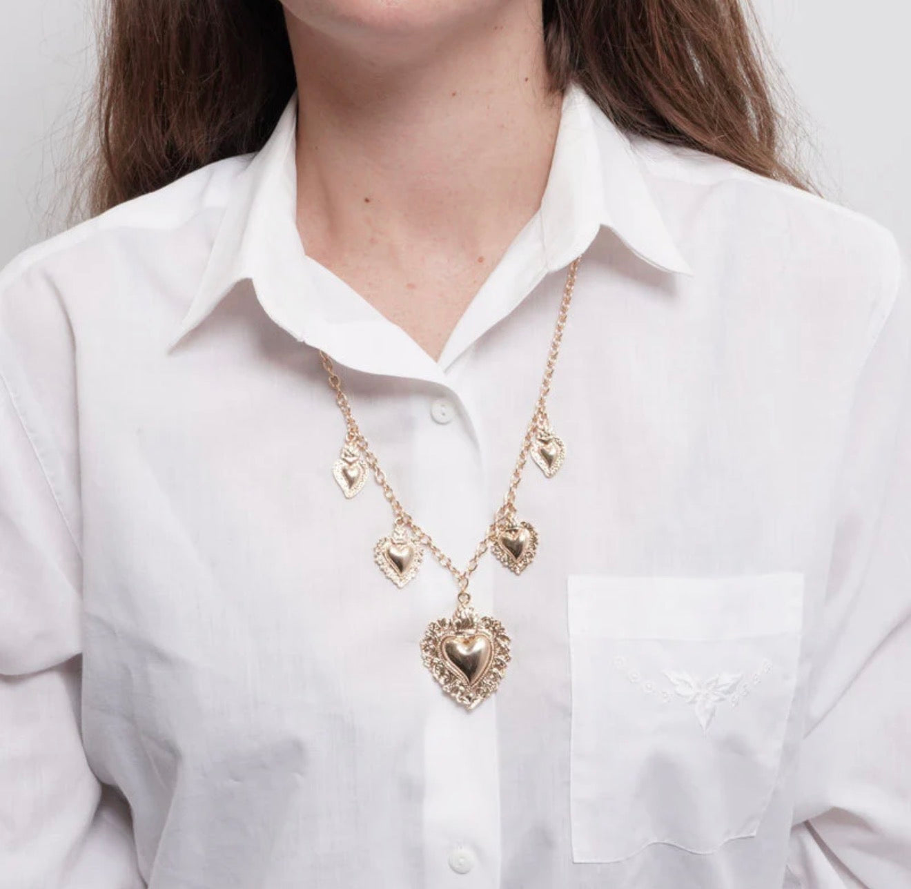 COLLANA AMO NAPOLI CUORE SACRO