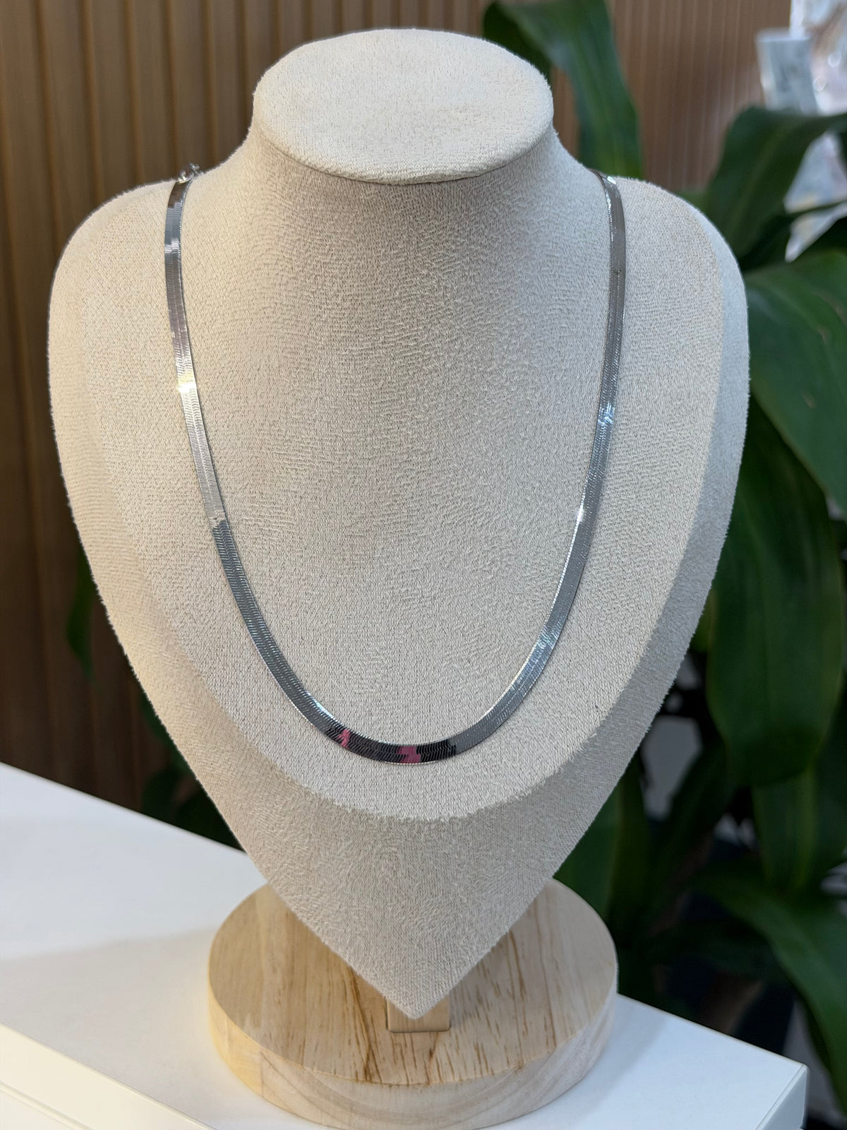 COLLANA PIATTINA ARGENTO 925