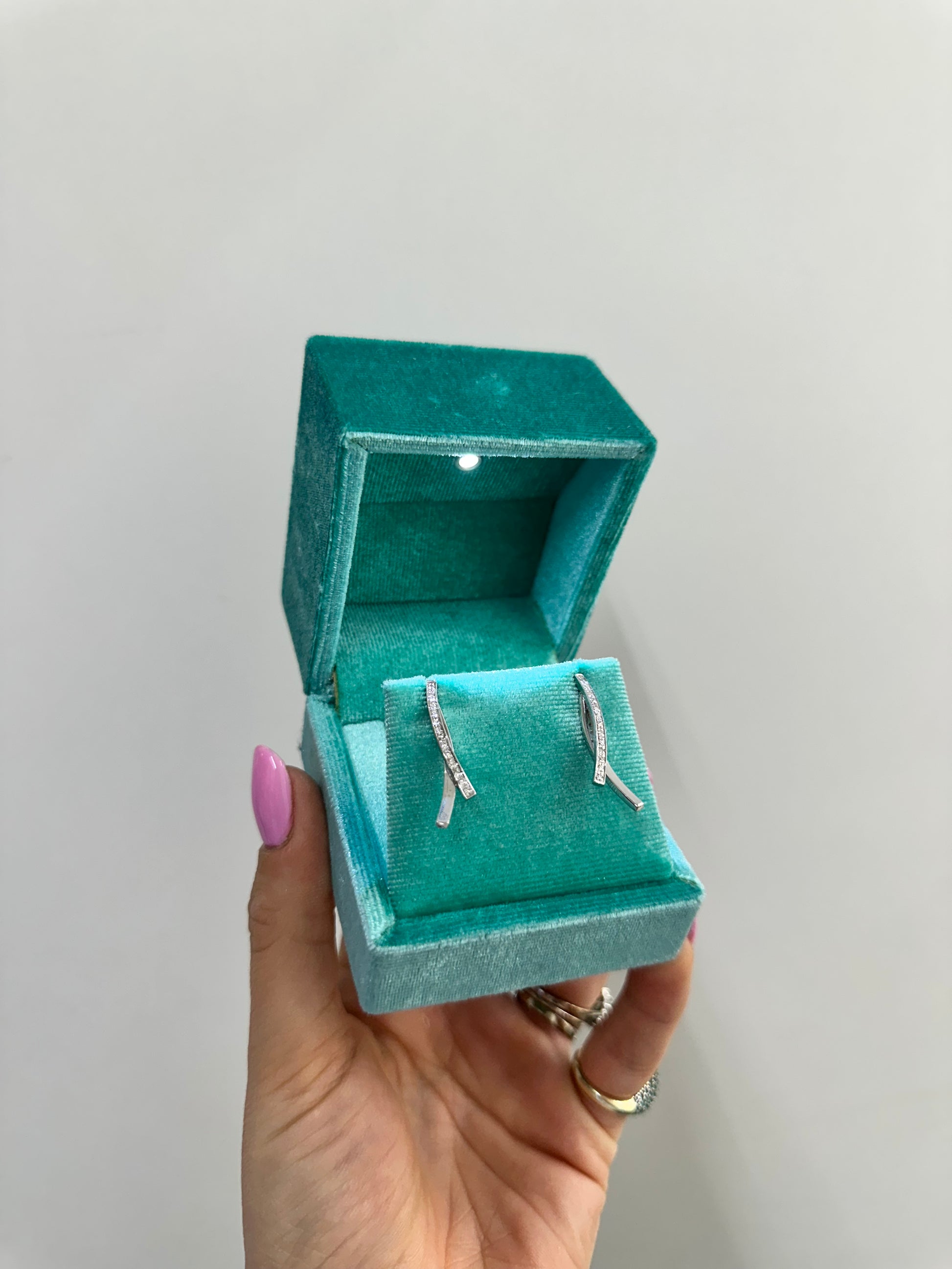 ORECCHINI ORO 18KT E DIAMANTI