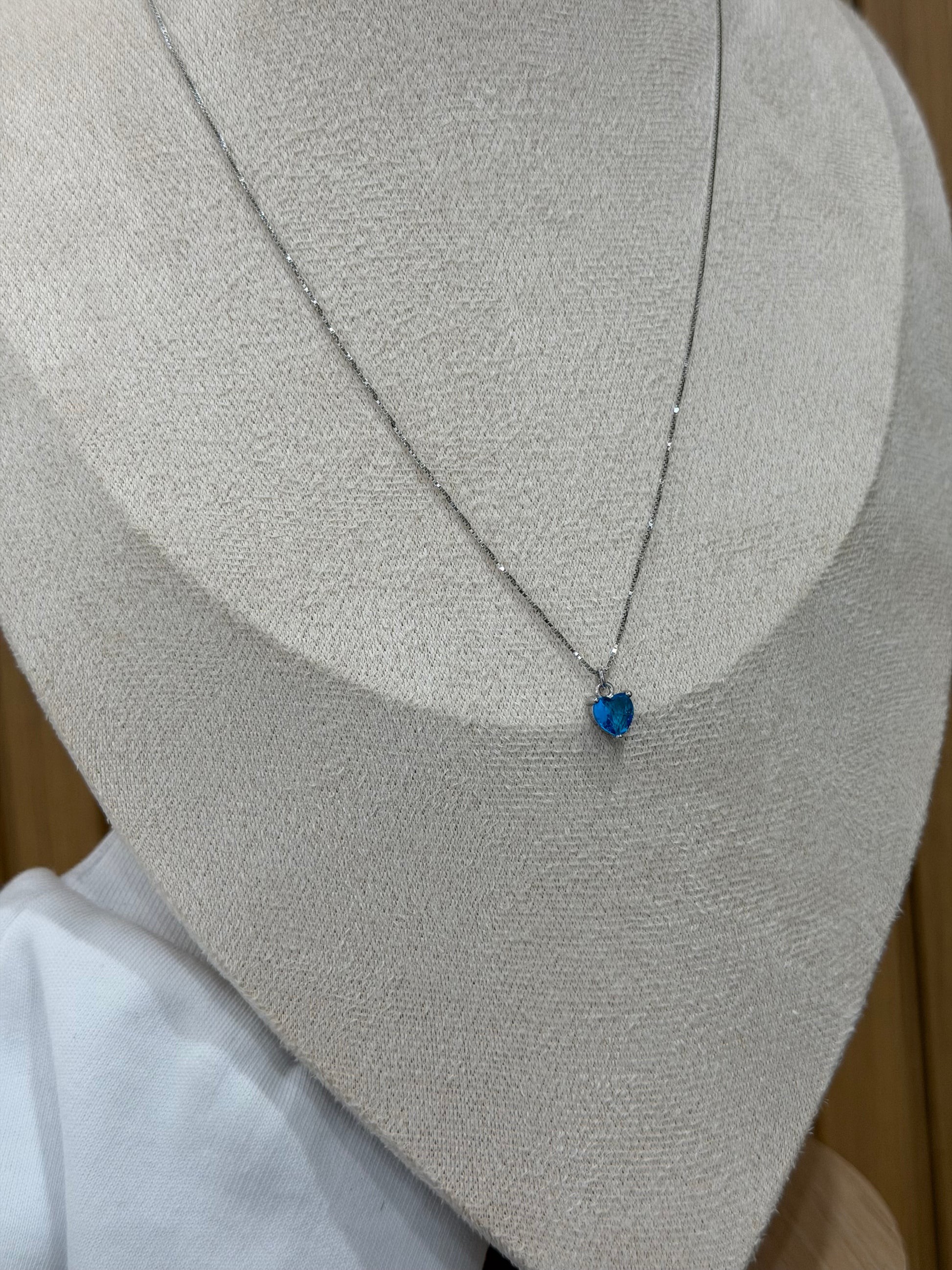 COLLANA MINI CUORICINO ARGENTO 925