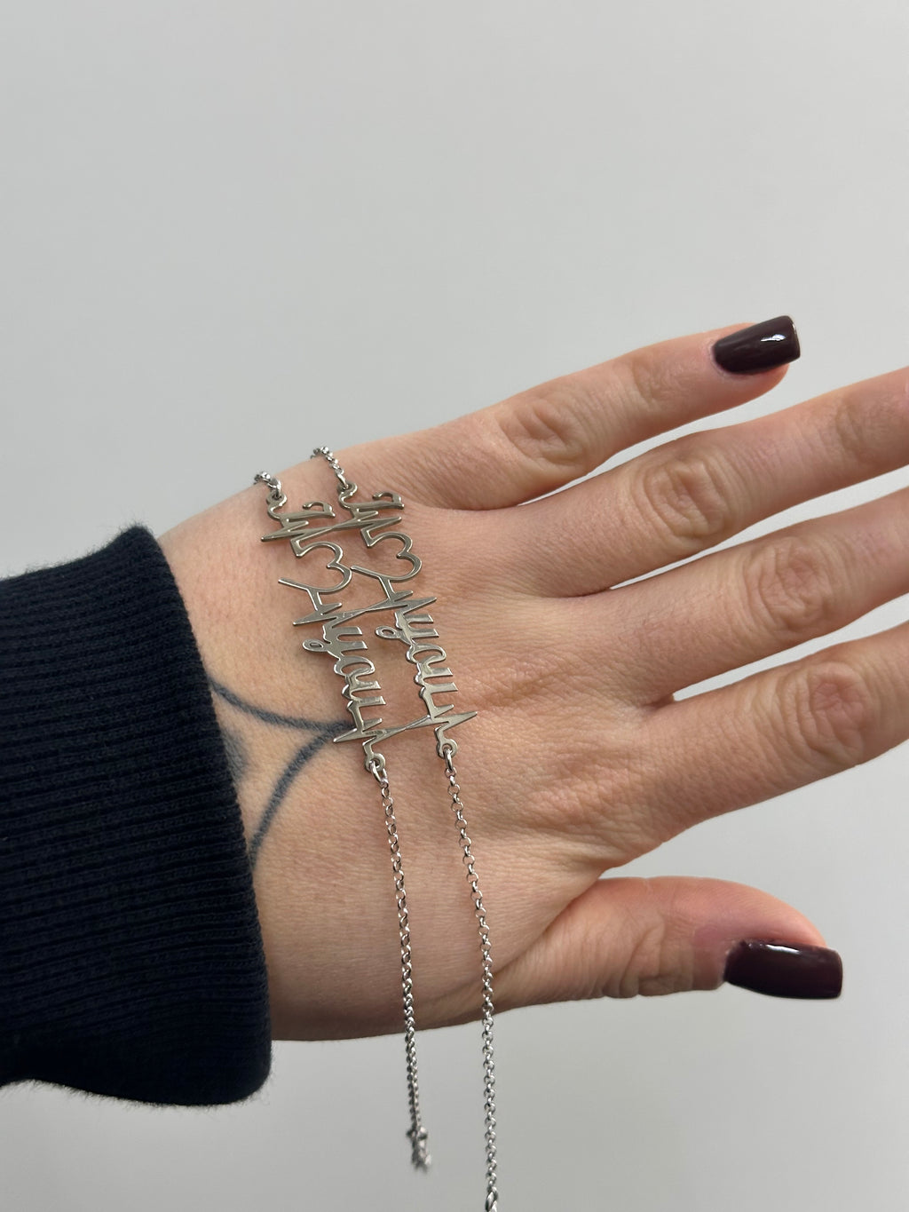 BRACCIALI I LOVE YOU ARGENTO