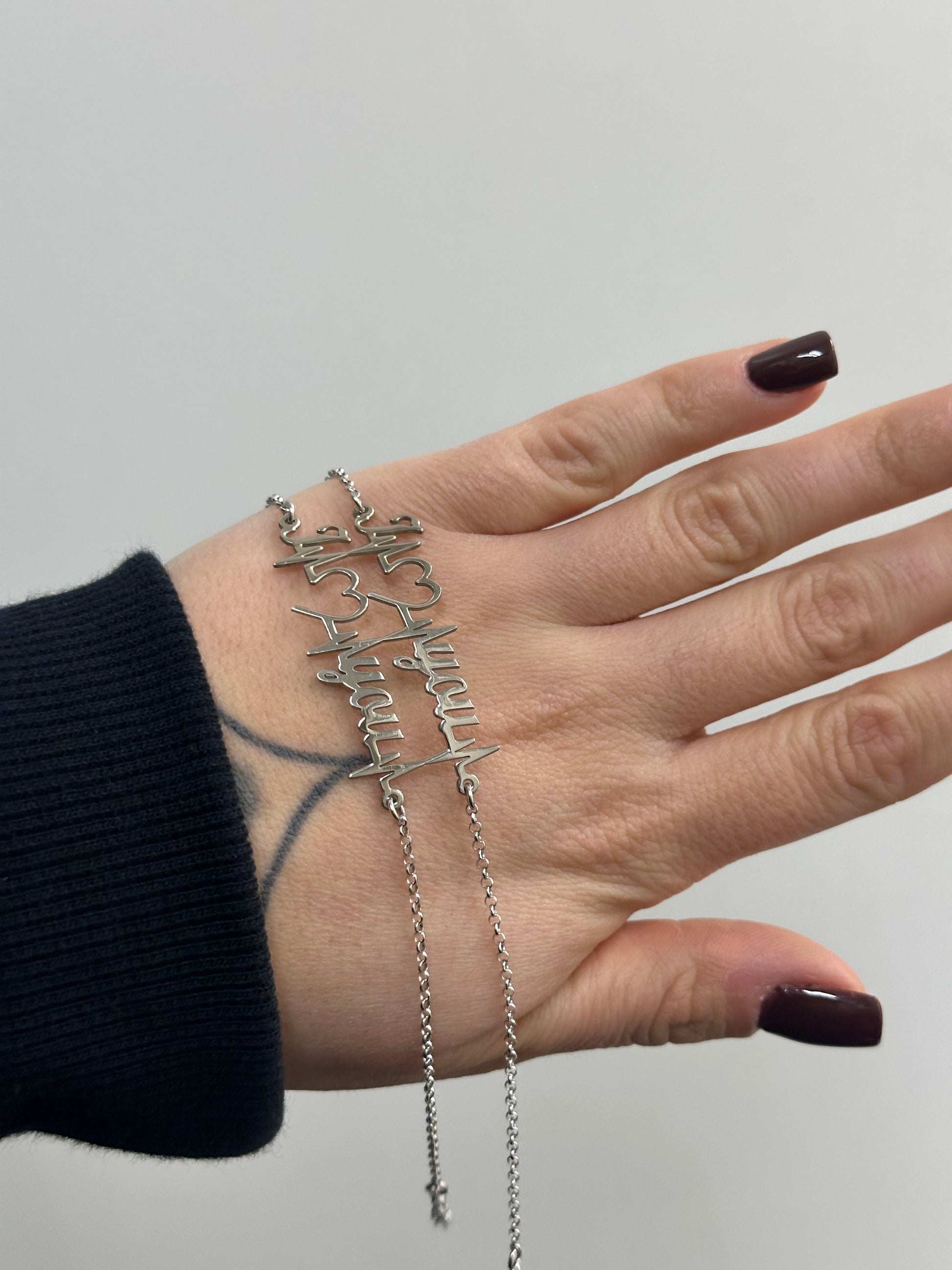BRACCIALI I LOVE YOU ARGENTO
