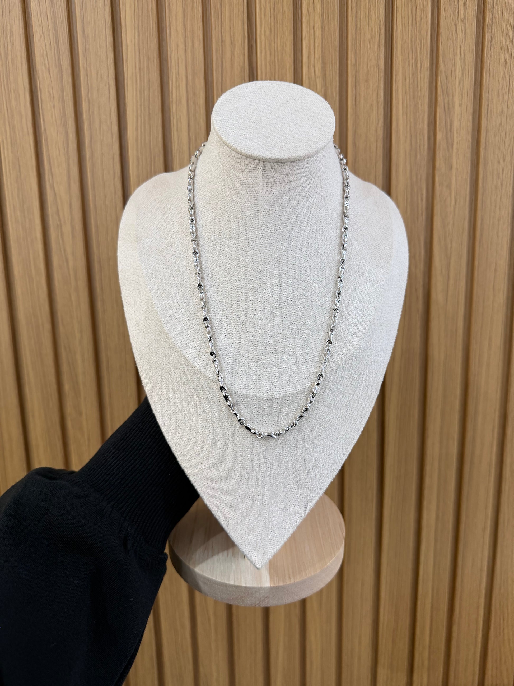 COLLANA ORO 18KT ORO BIANCO