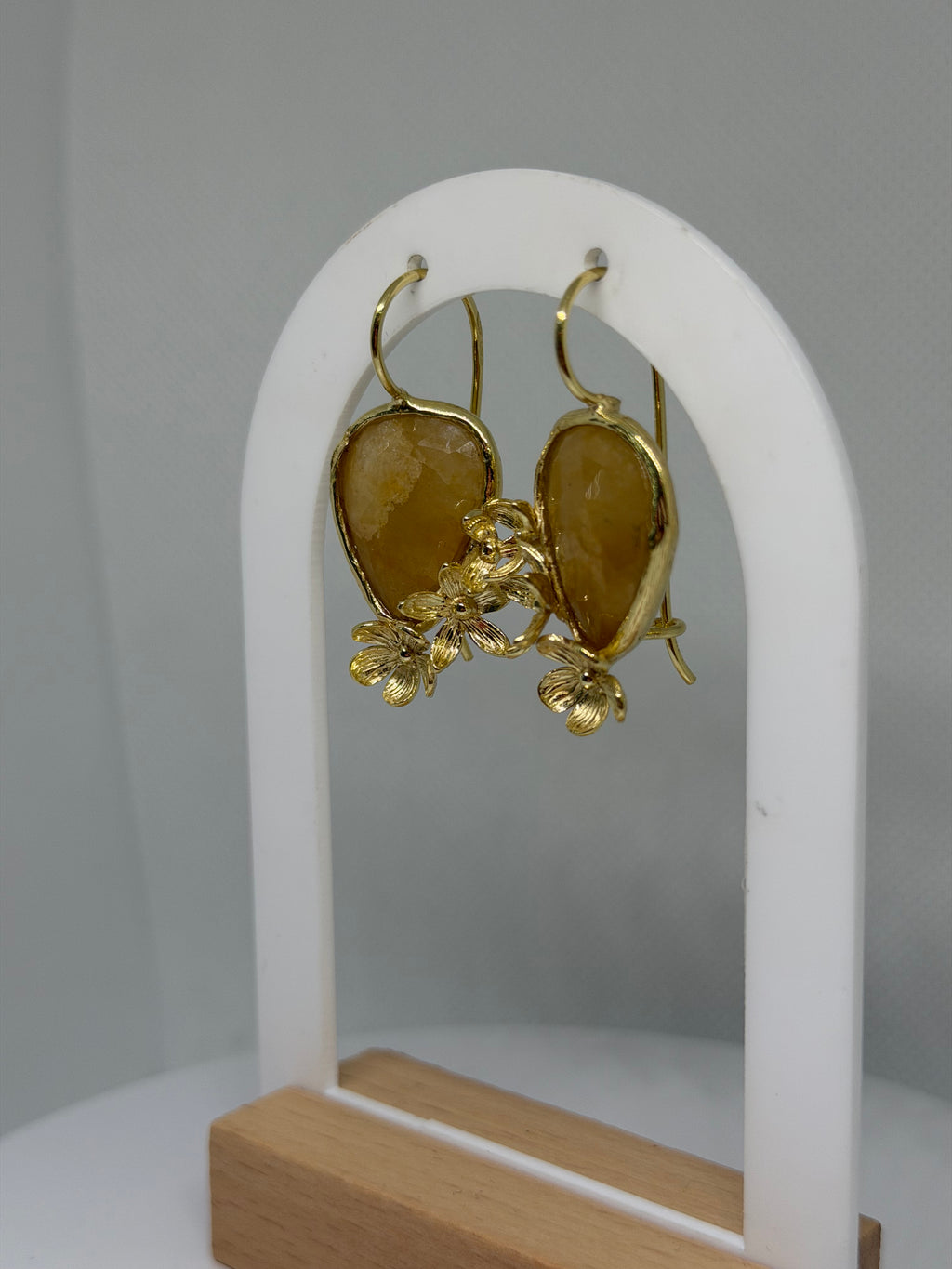 ORECCHINI FEDELE GOLD FLOWERS ARGENTO 925