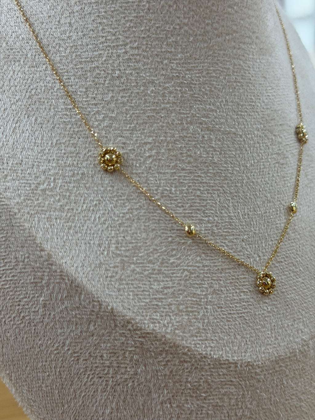 COLLANA ORO 18KT MARGHERITA