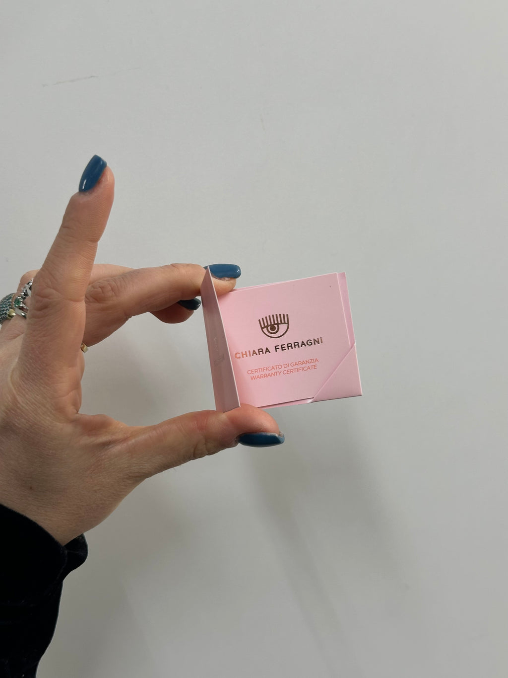 BRACCIALE GRUMETTA CON ZIRCONI VERDI E BIANCHI CHIARA FERRAGNI