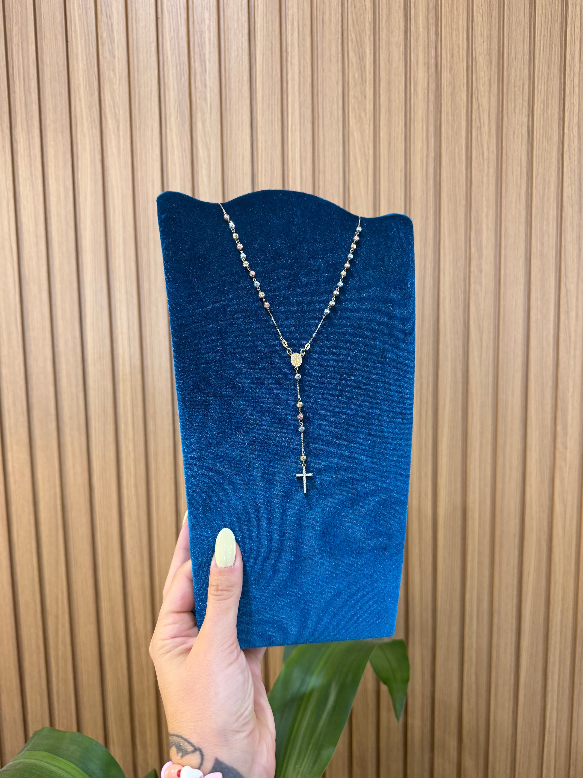 ROSARIO ORO 18KT 3 COLORI
