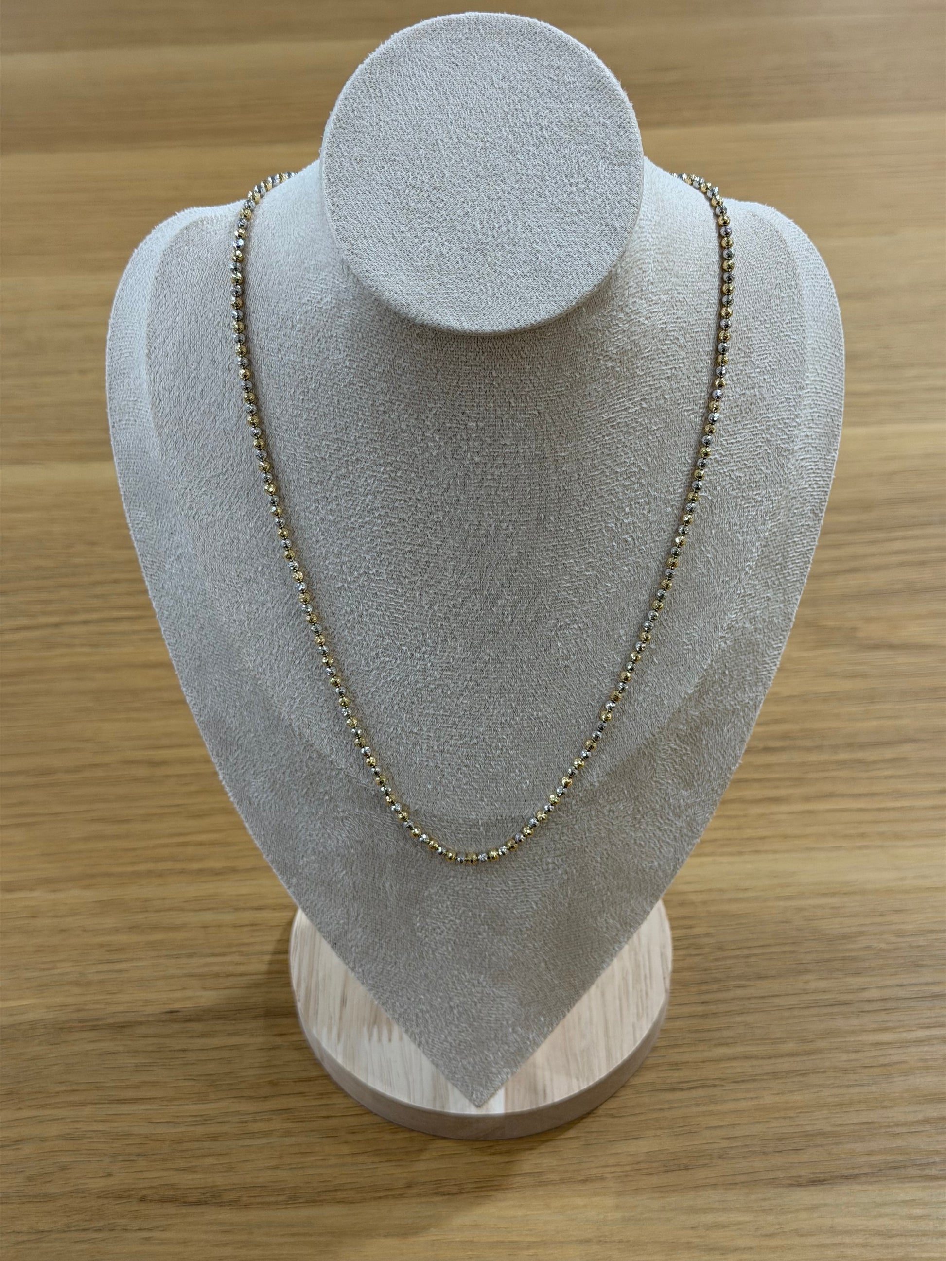 COLLANA MILLE LUCI ORO 18KT BICOLORE