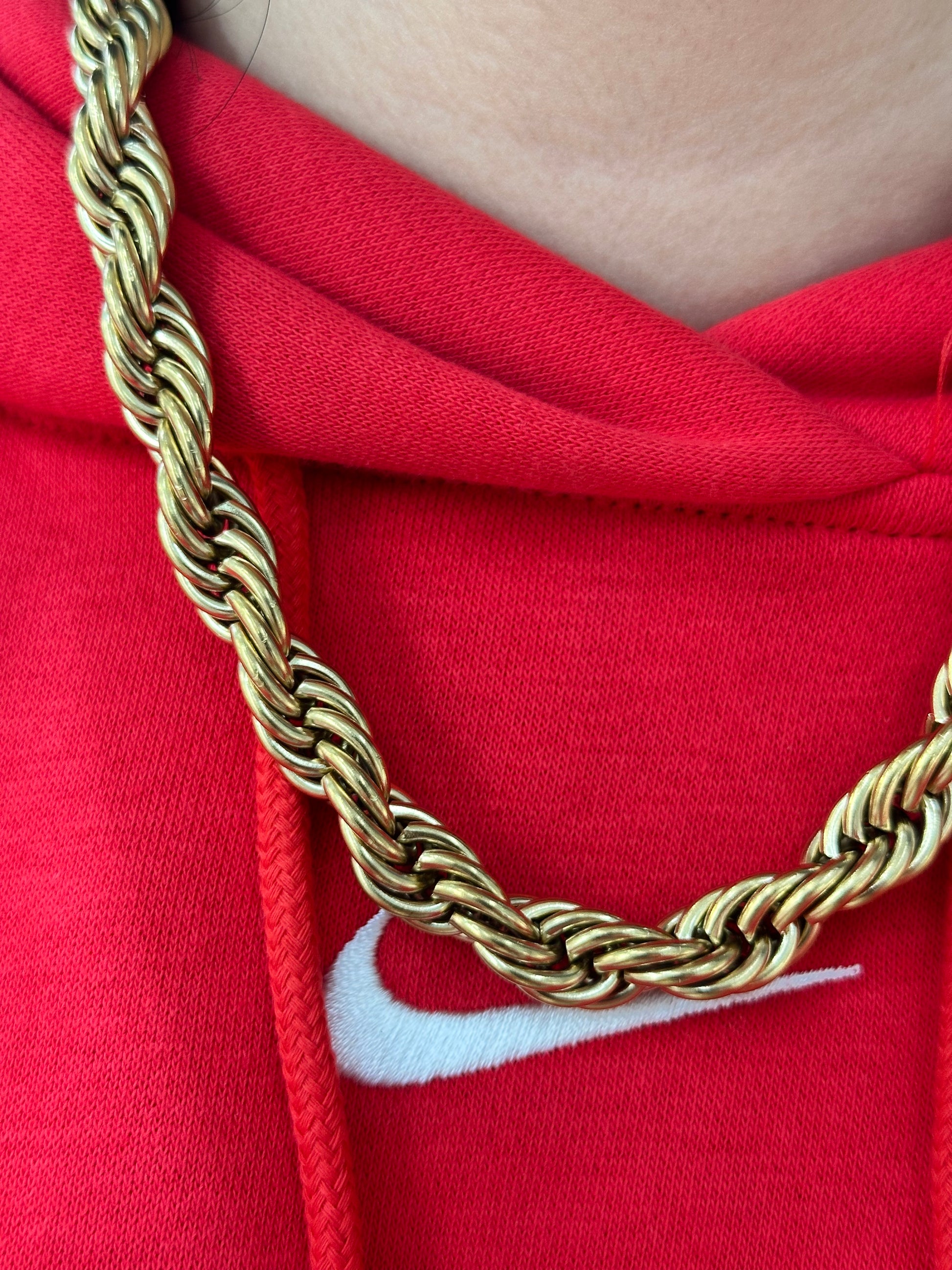 COLLANA MEGA LASER ACCIAIO