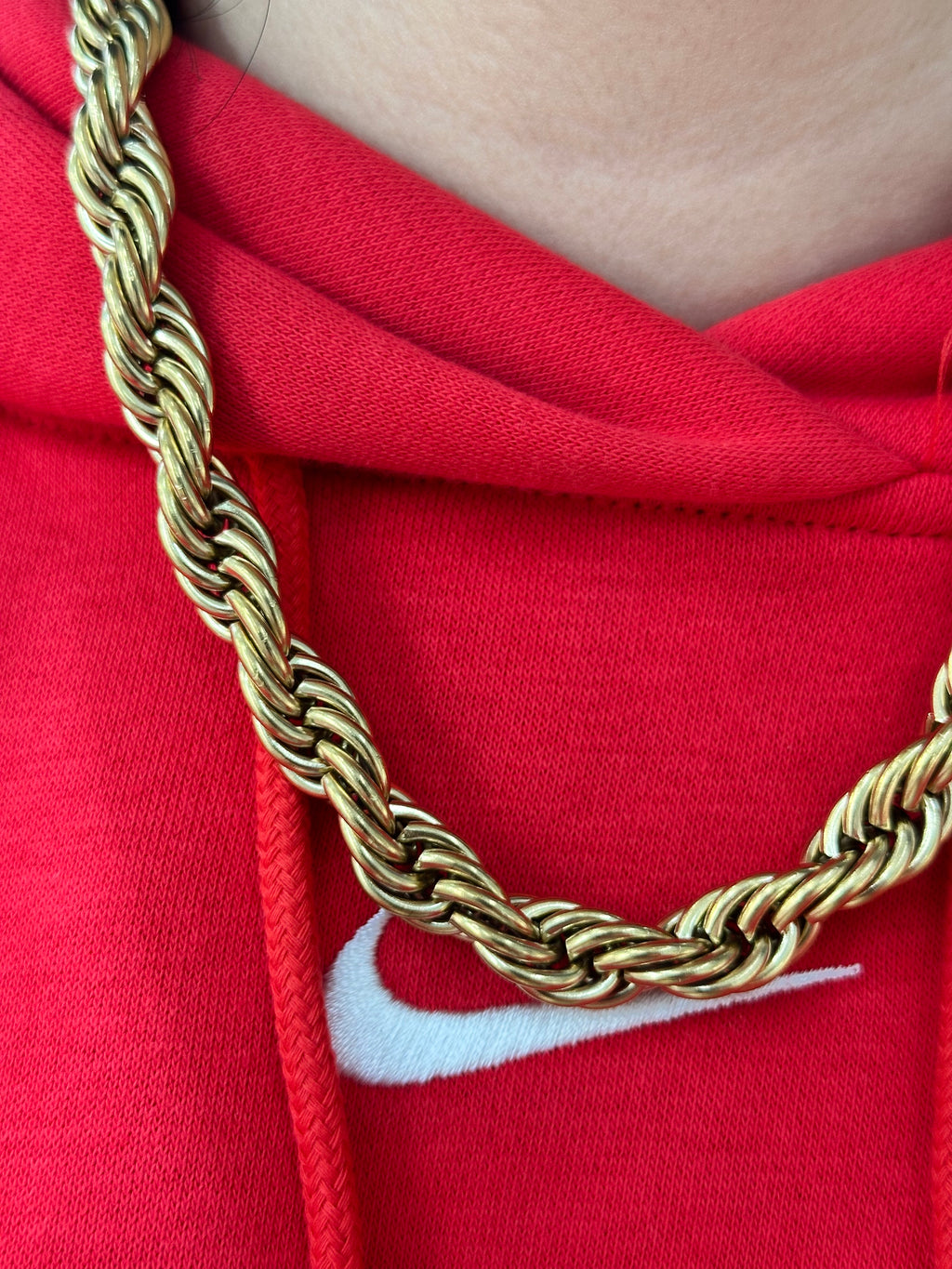 COLLANA MEGA LASER ACCIAIO