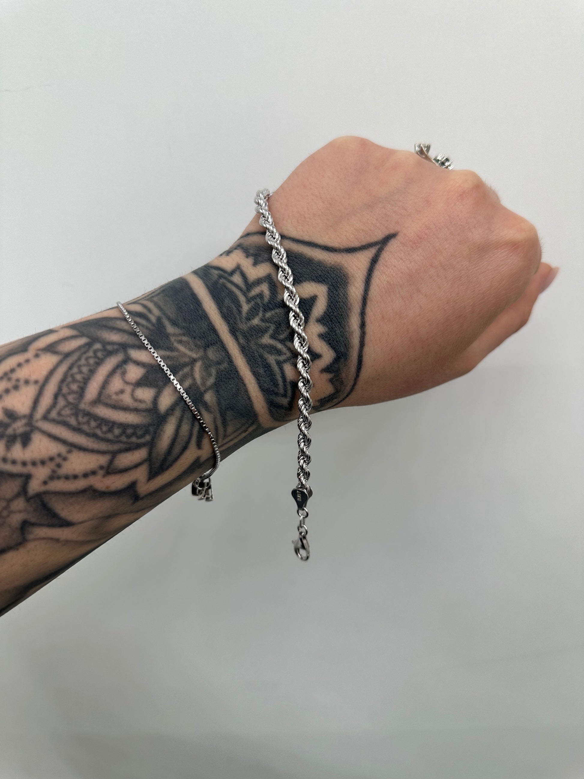 BRACCIALE LASER ARGENTO 925