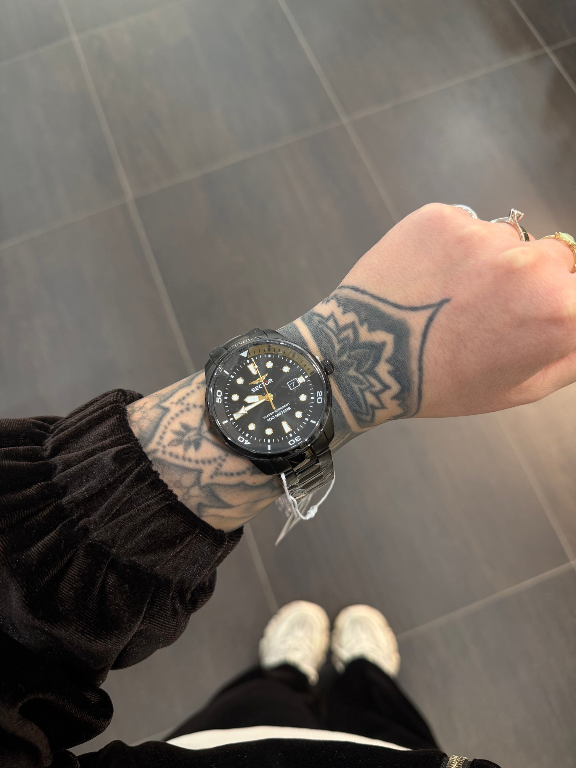OROLOGIO SECTOR BLACK