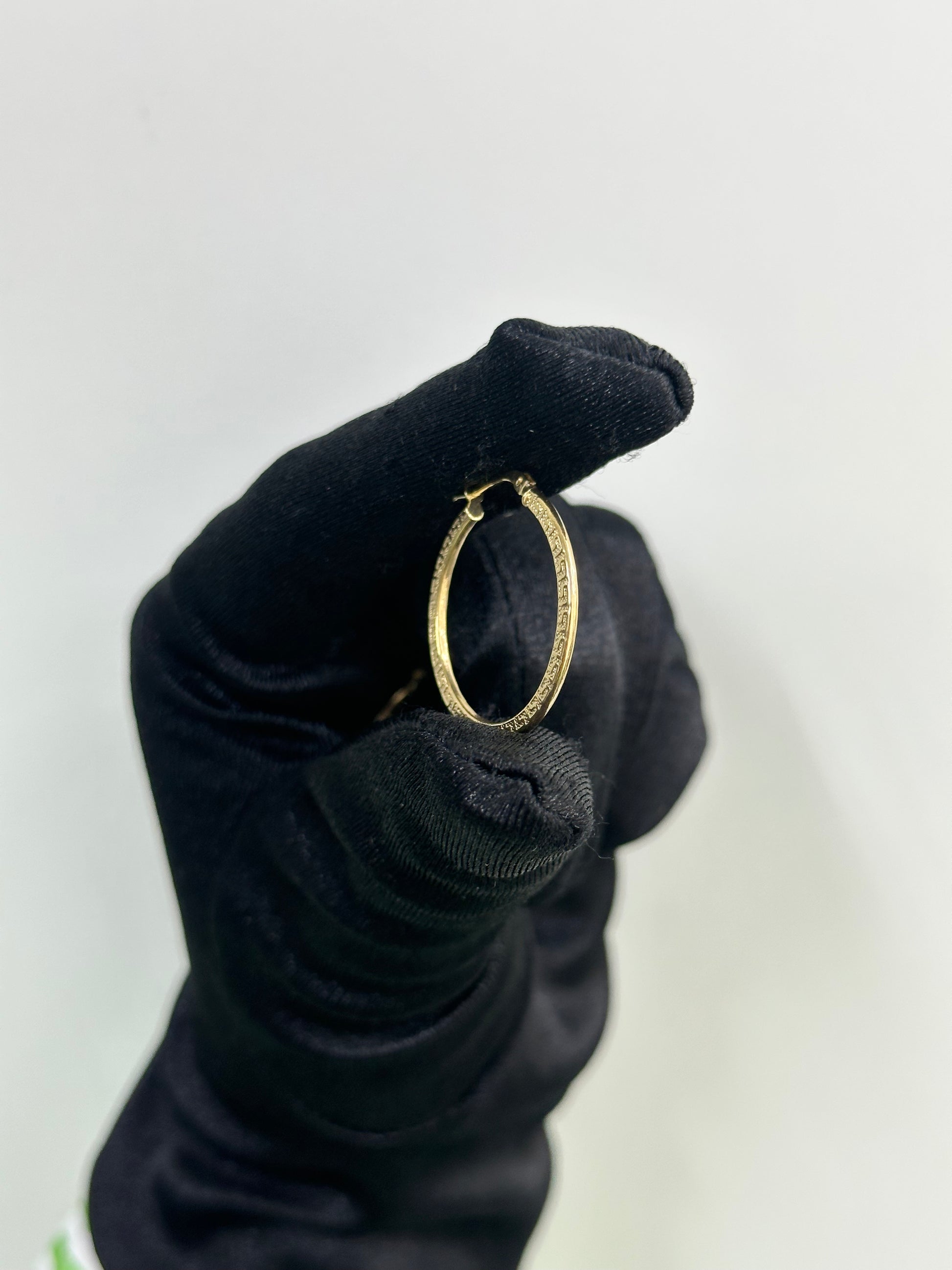 CERCHI IN ORO 18KT CON GRECA