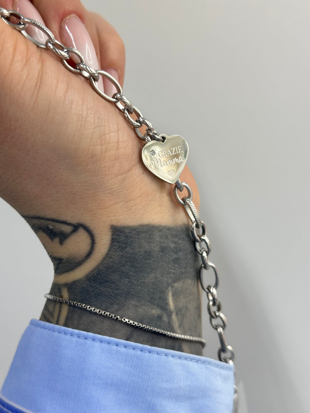 BRACCIALE GRAZIE MAMMA S'AGAPO