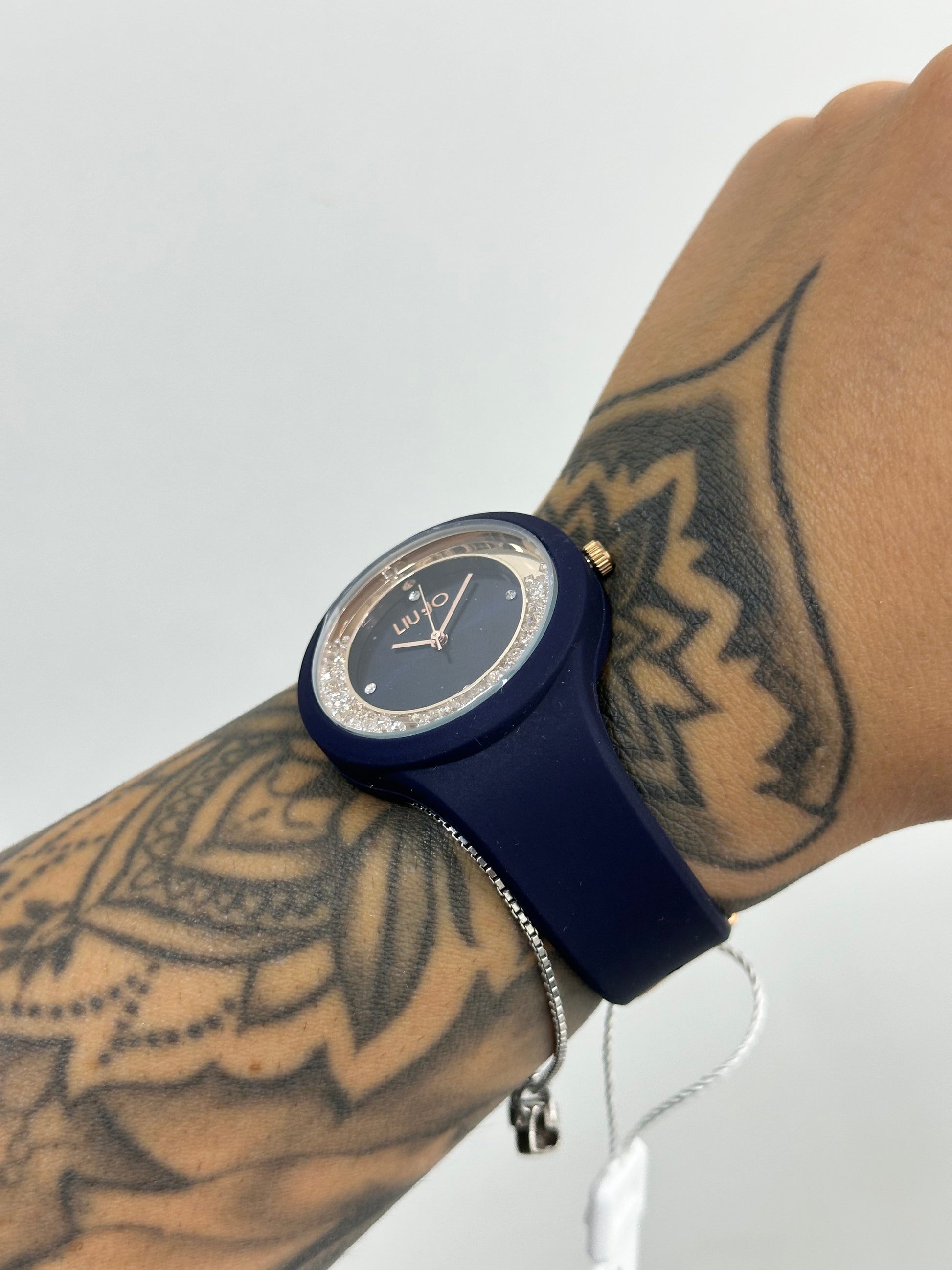 OROLOGIO LIU JO IN GOMMA BLU