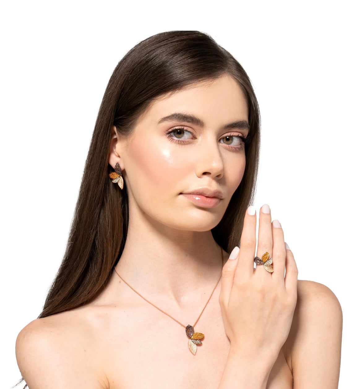ANELLO PETALI ARGENTO ROSATO SOGNI