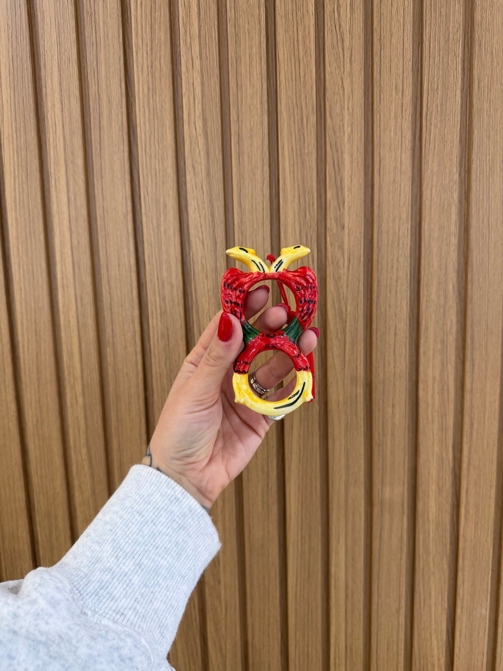 ASSO DI DENARI IN CERAMICA