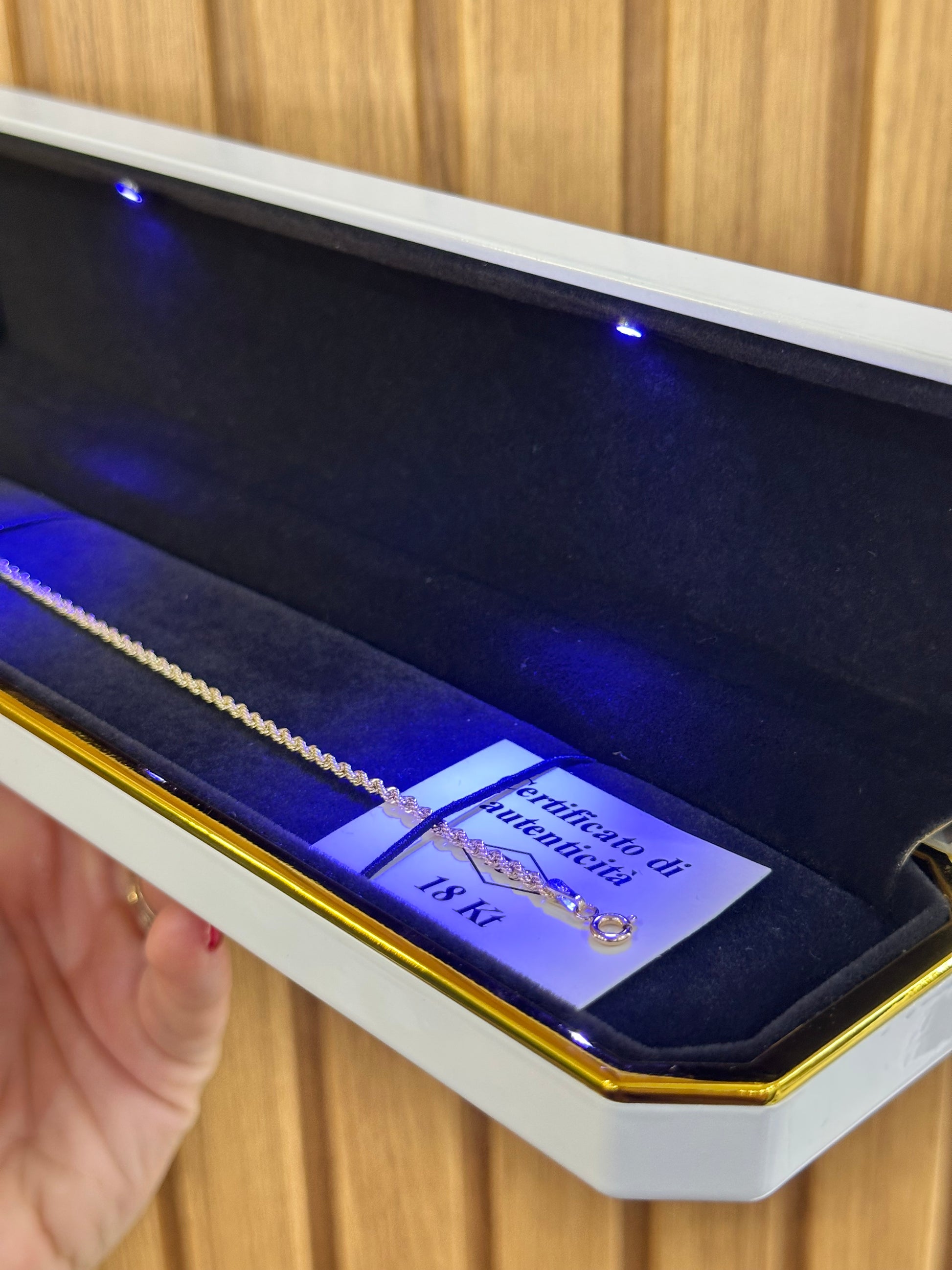BRACCIALE LASER ORO 18KT