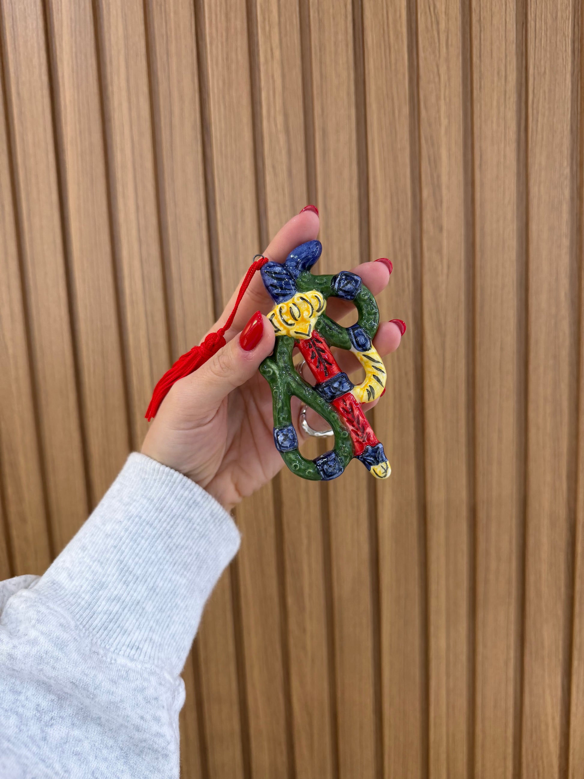 ASSO DI SPADE IN CERAMICA