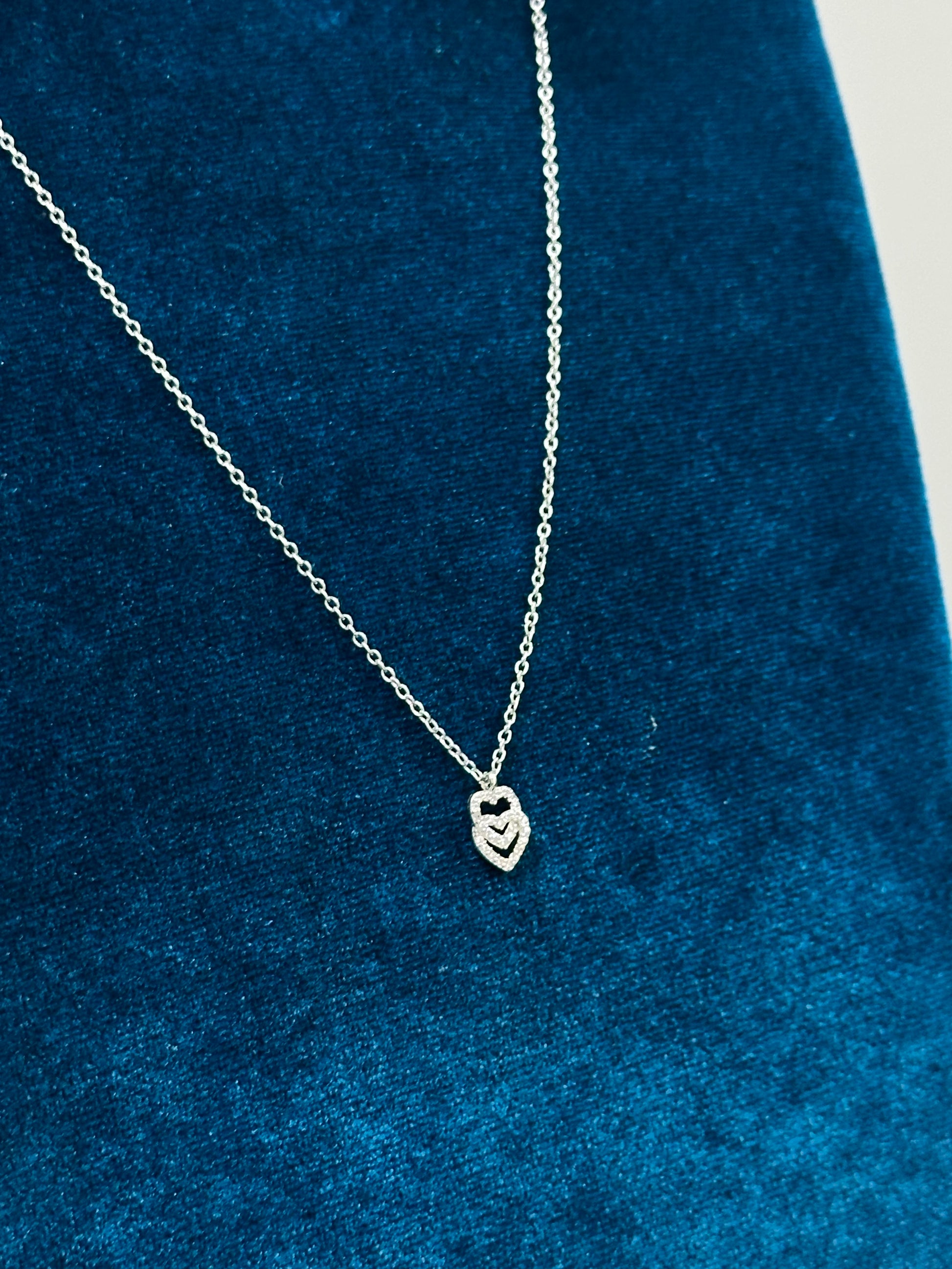 COLLANA CUORI INTRECCIATI LA PETITE STORY