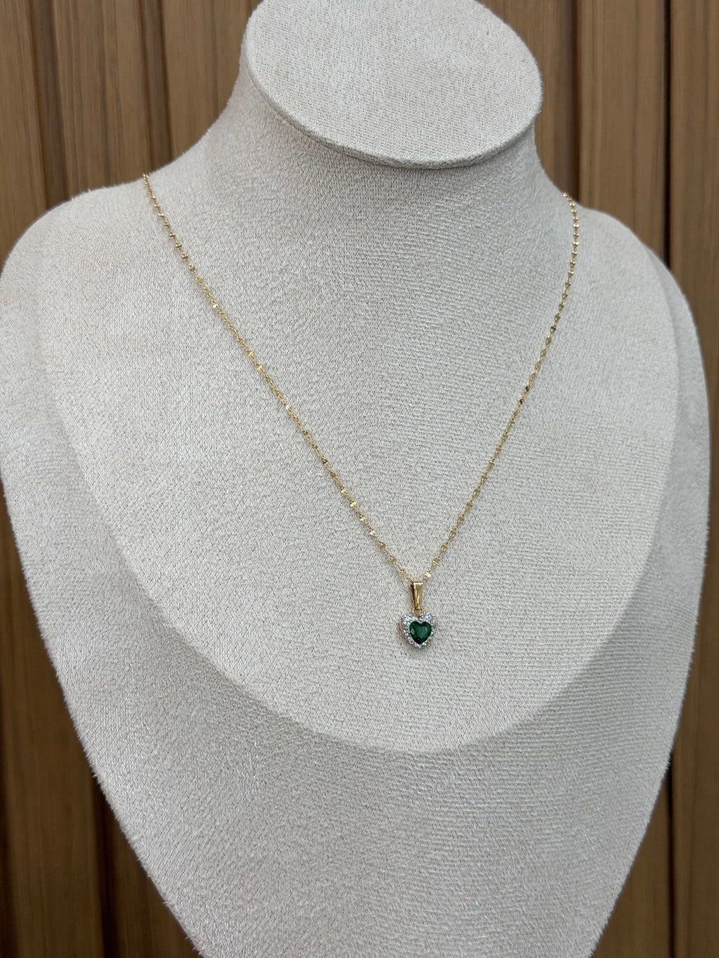 COLLANA CUORICINO ORO 18KT CON SPECCHIATA
