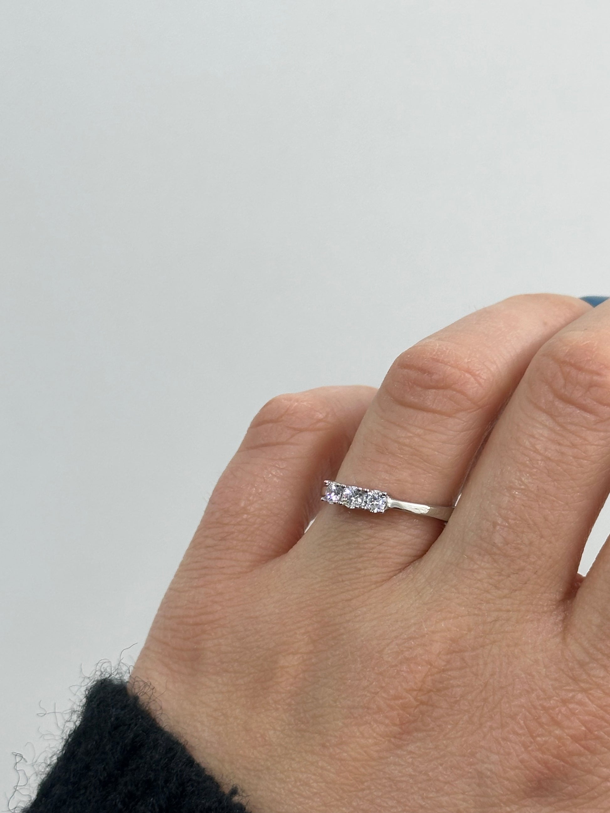 ANELLO TRILOGY ARGENTO