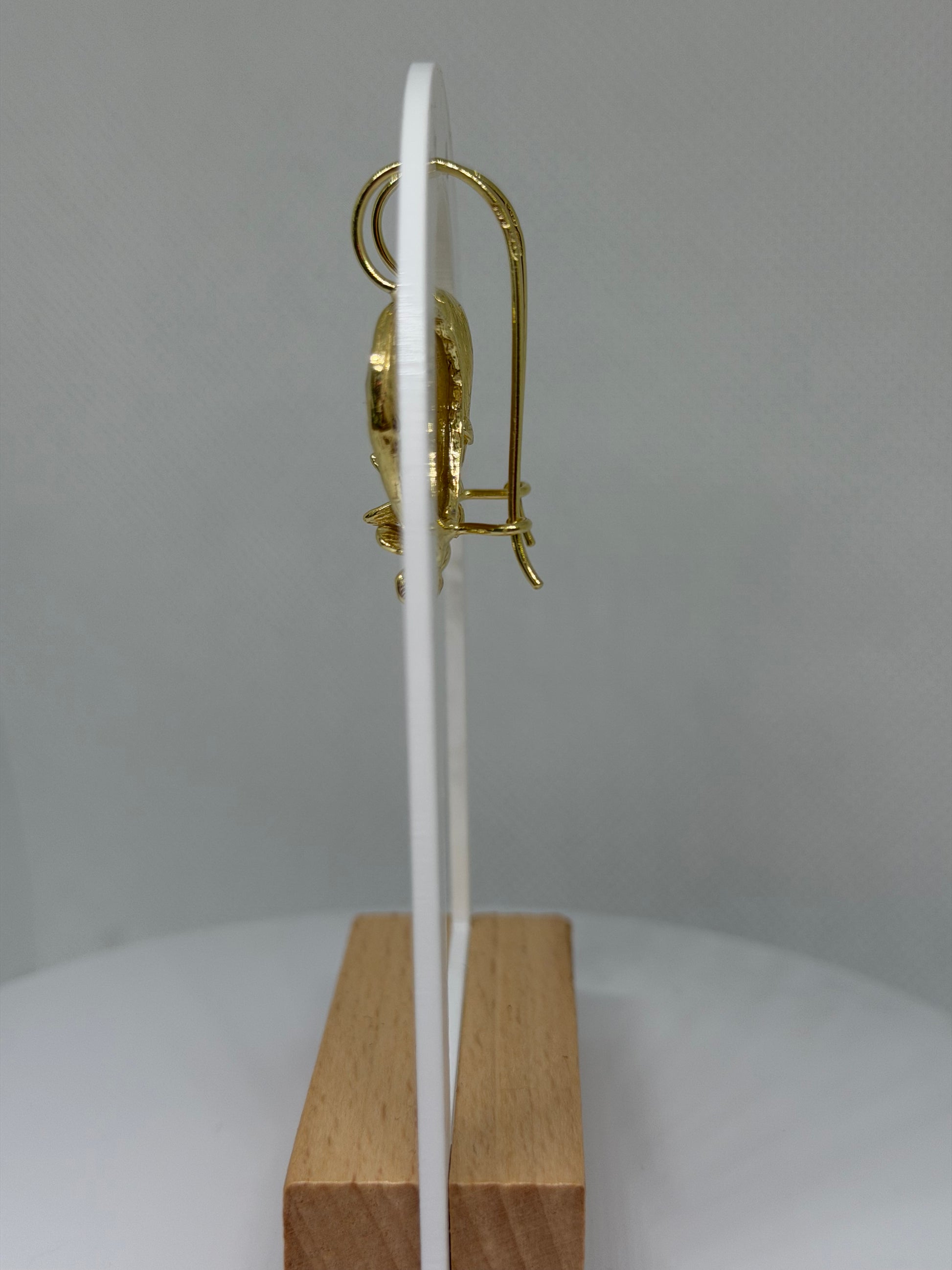 ORECCHINI FEDELE GOLD FLOWERS ARGENTO 925