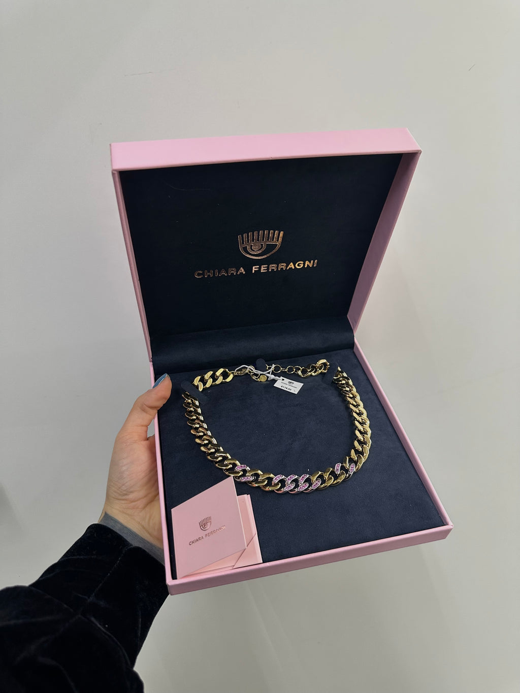 COLLANA GRUMETTA PINK CHIARA FERRAGNI COLLECTION