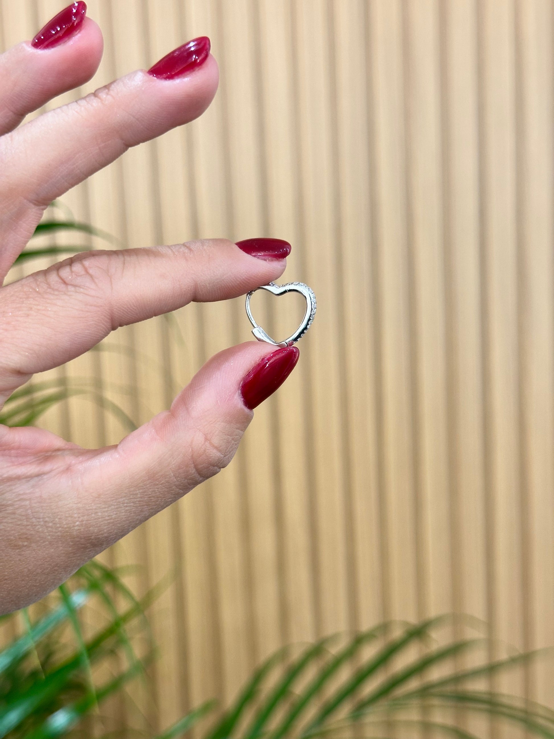 CERCHIETTI CUORE ARGENTO 925