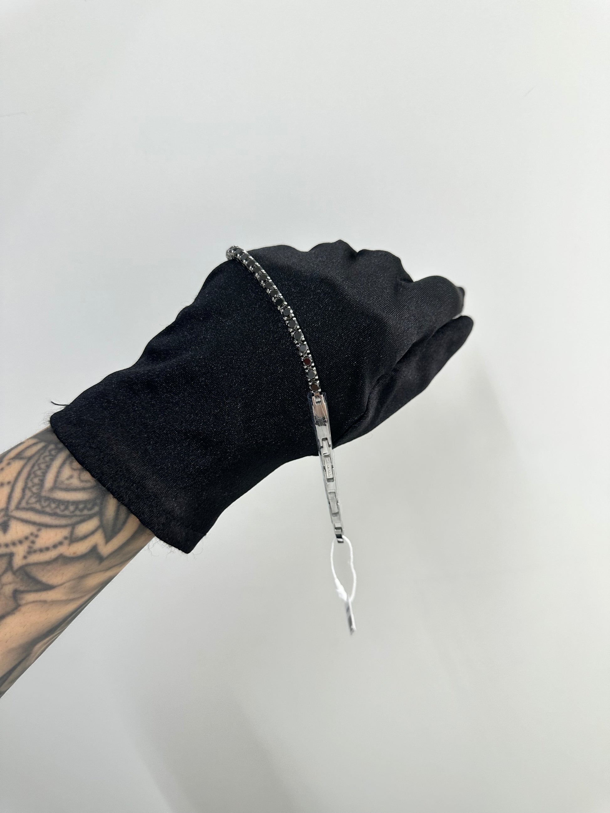 BRACCIALE TENNIS MASERATI TOTAL BLACK