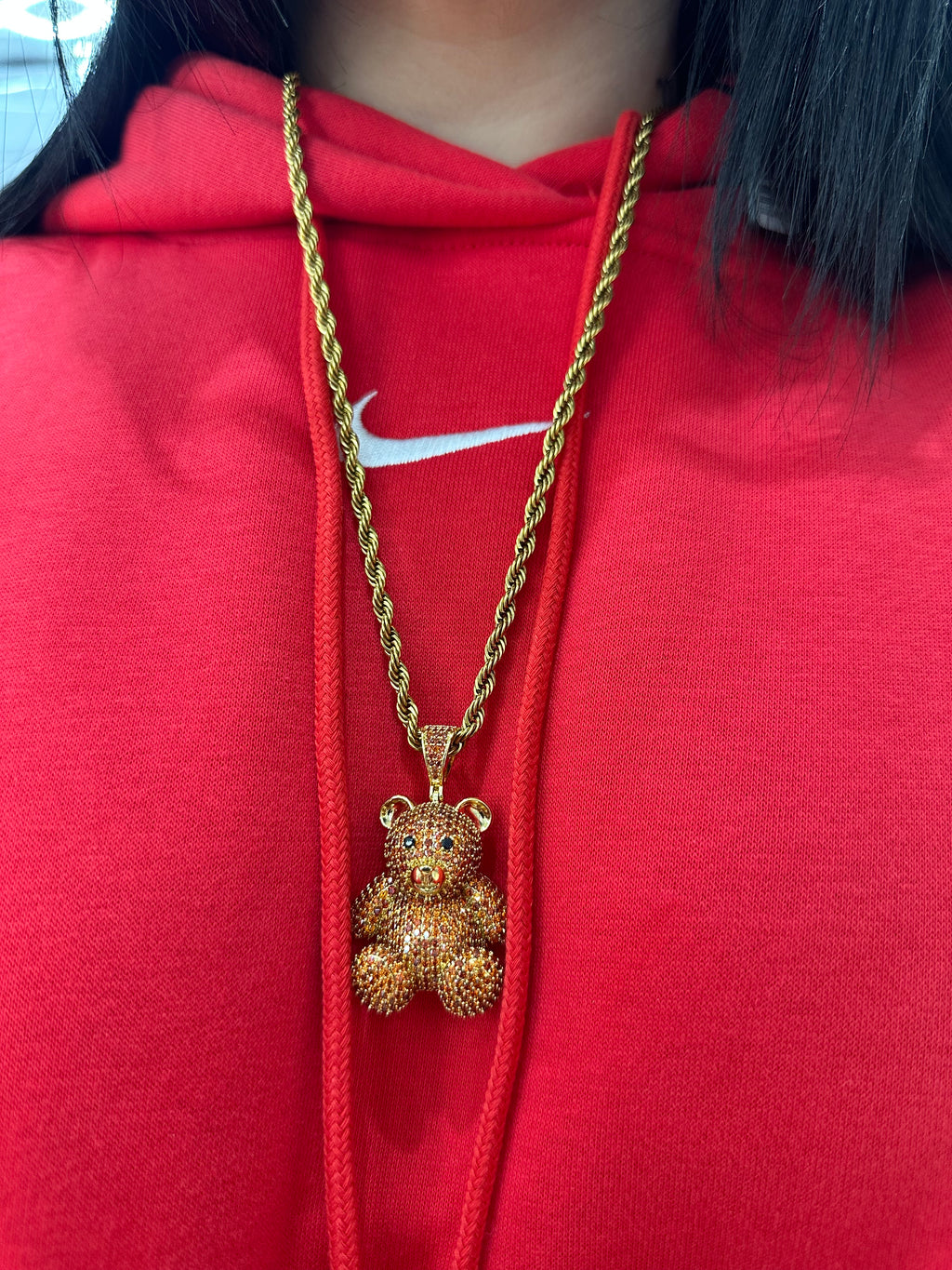 COLLANA MEGA TEDDY ACCIAIO