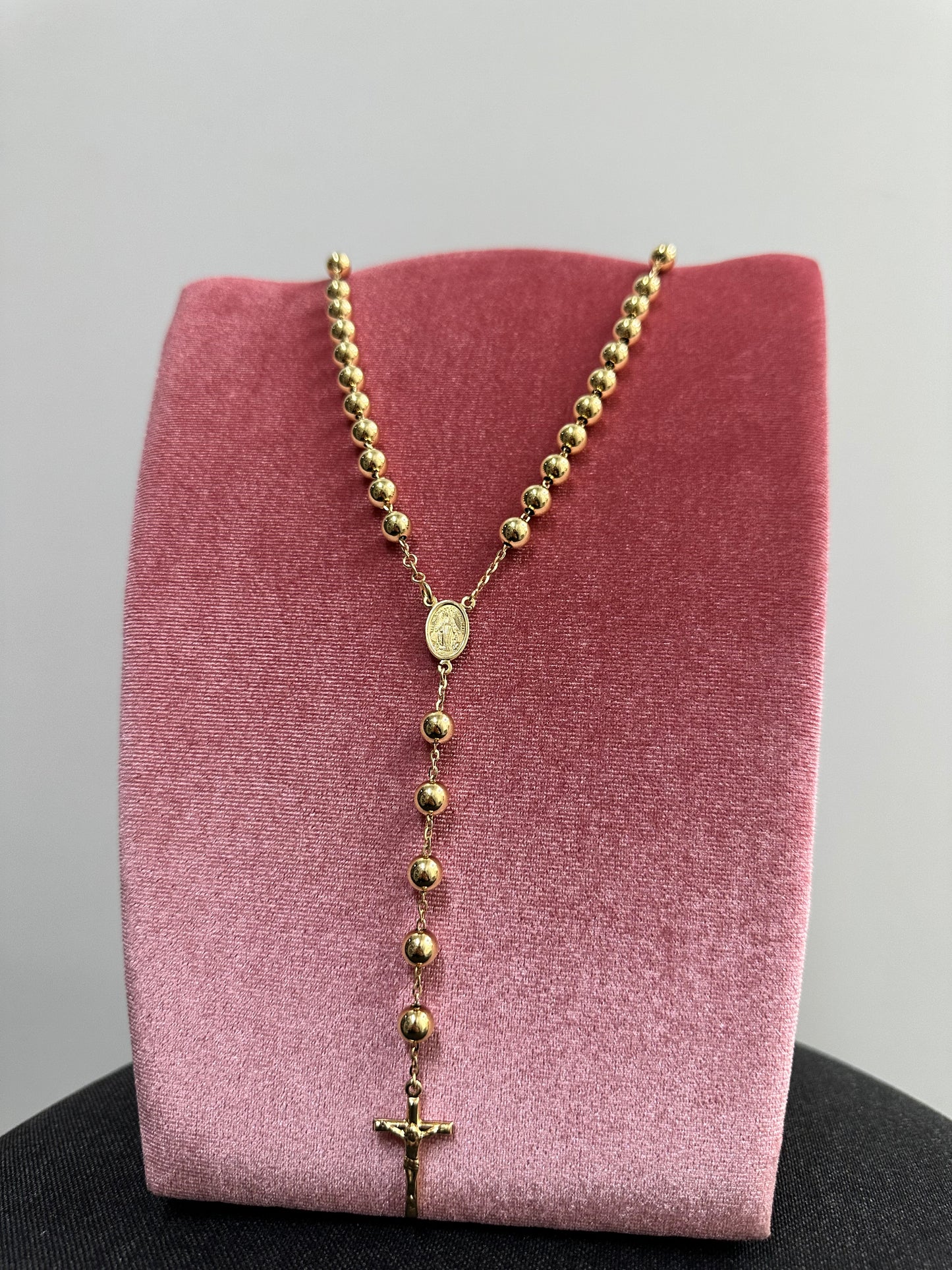 COLLANA ROSARIO ORO 18KT