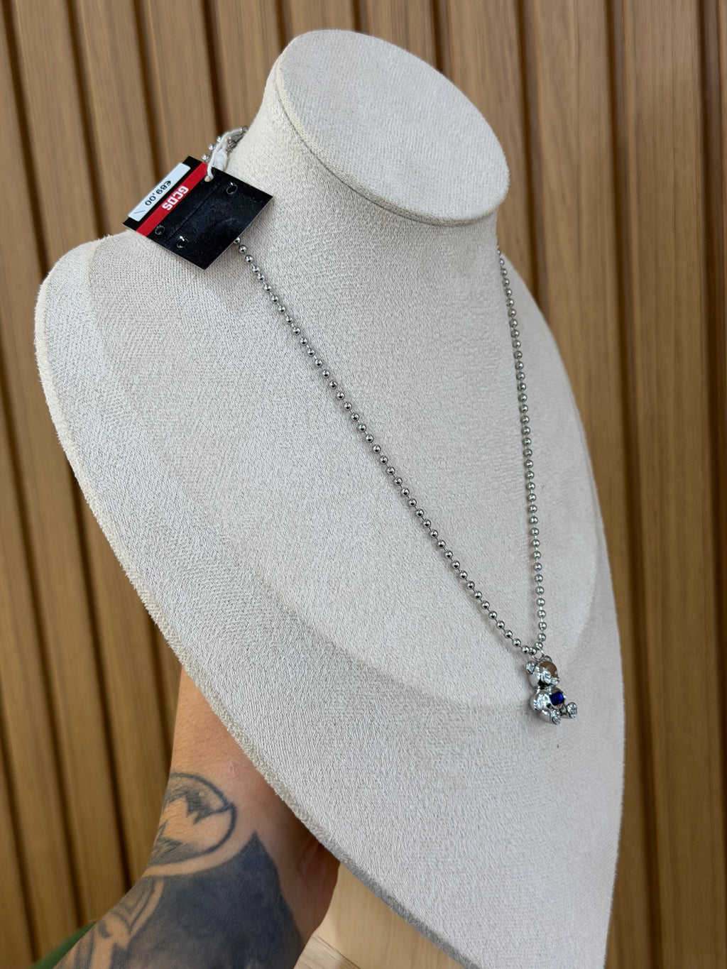 COLLANA GCDS CORAGGIO BEAR