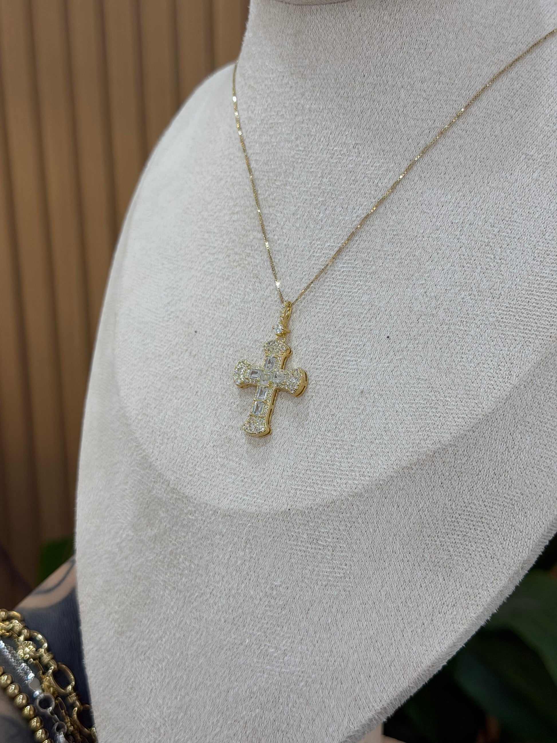 COLLANA ARGENTO 925 CROCE VALERY