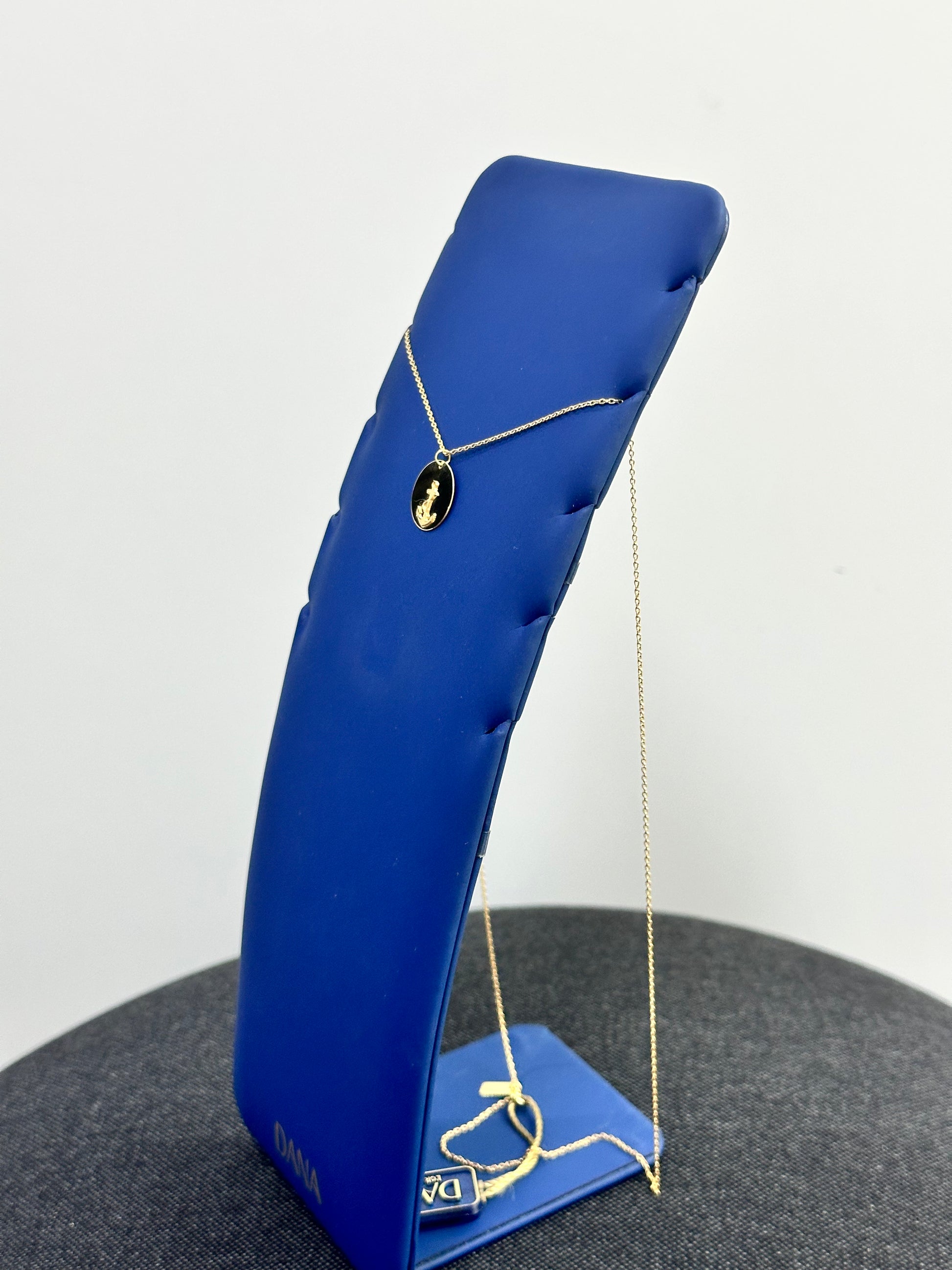 COLLANA CON ANCORA DANA ORO 9 CARATI